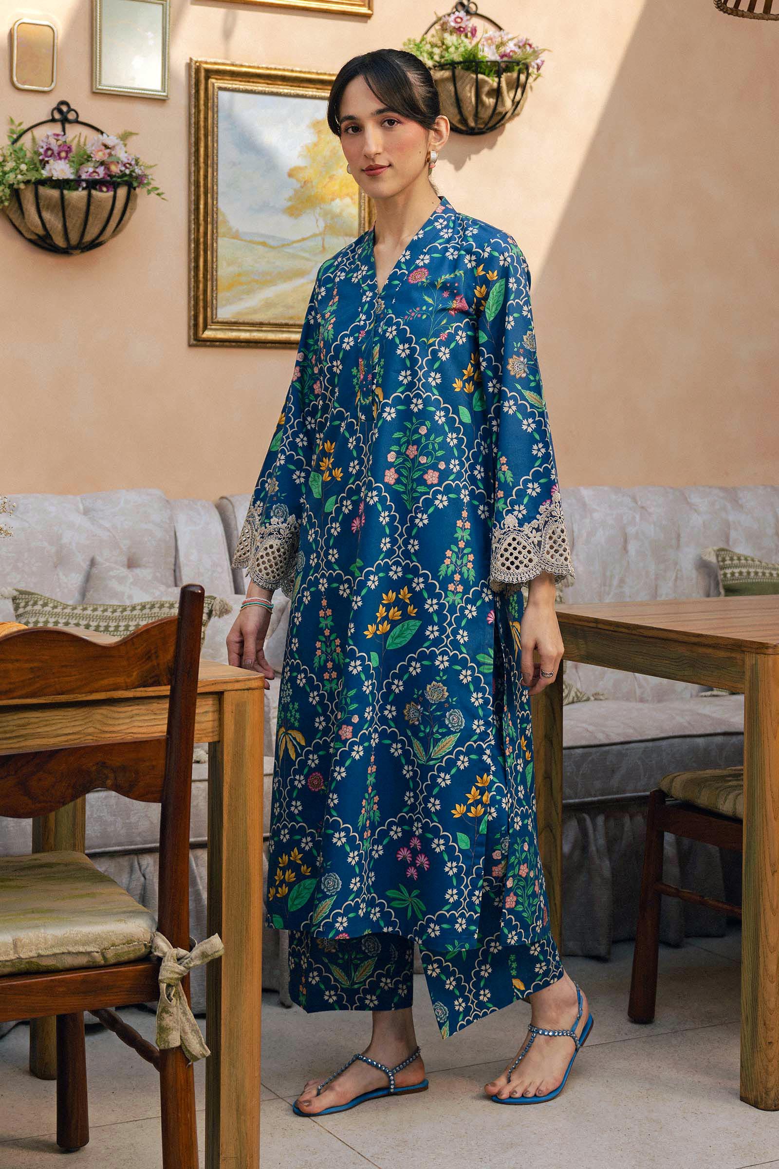 2 Pc Embroidered Lawn Suit - Image 2
