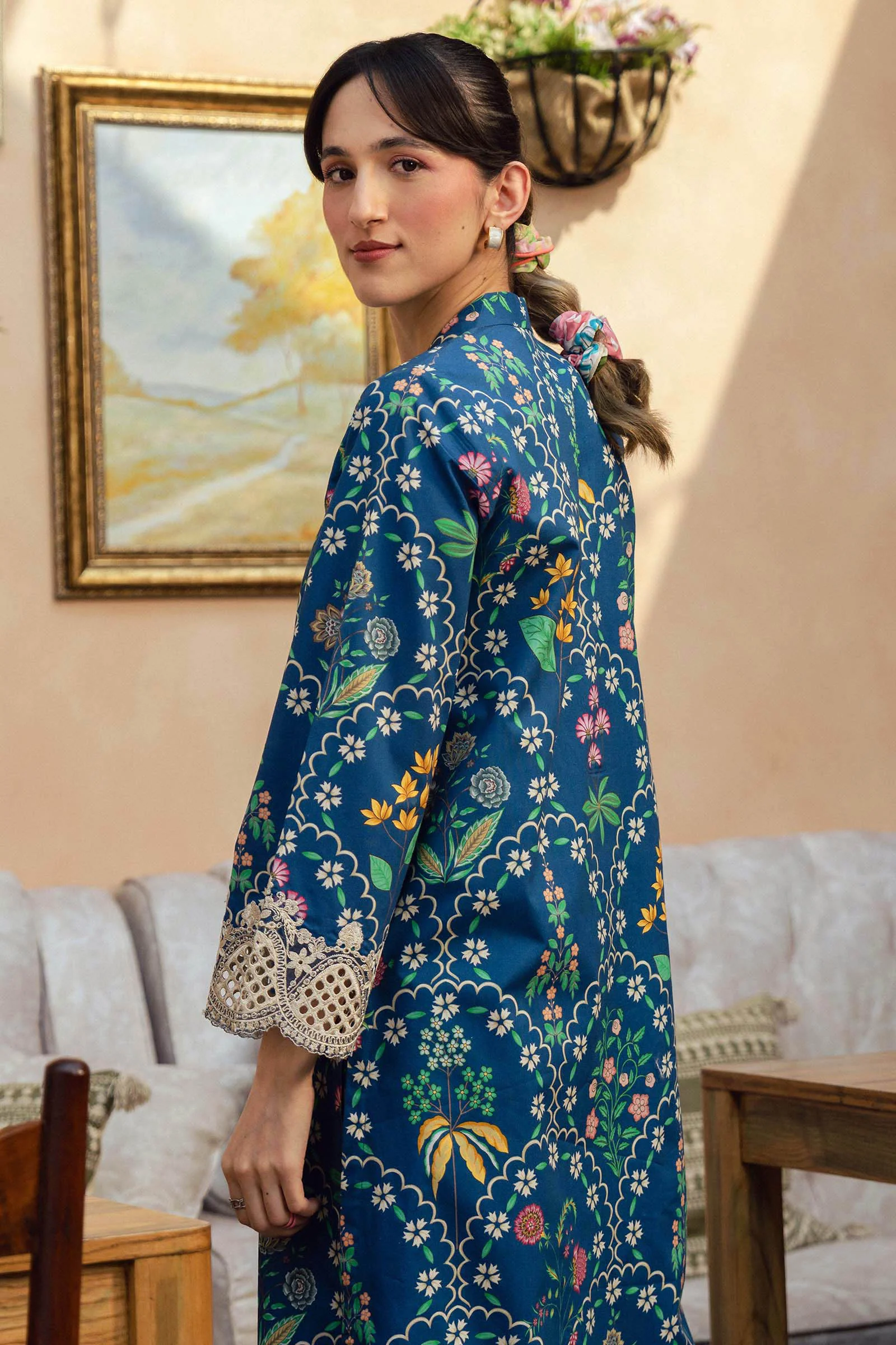 2 Pc Embroidered Lawn Suit - Image 4