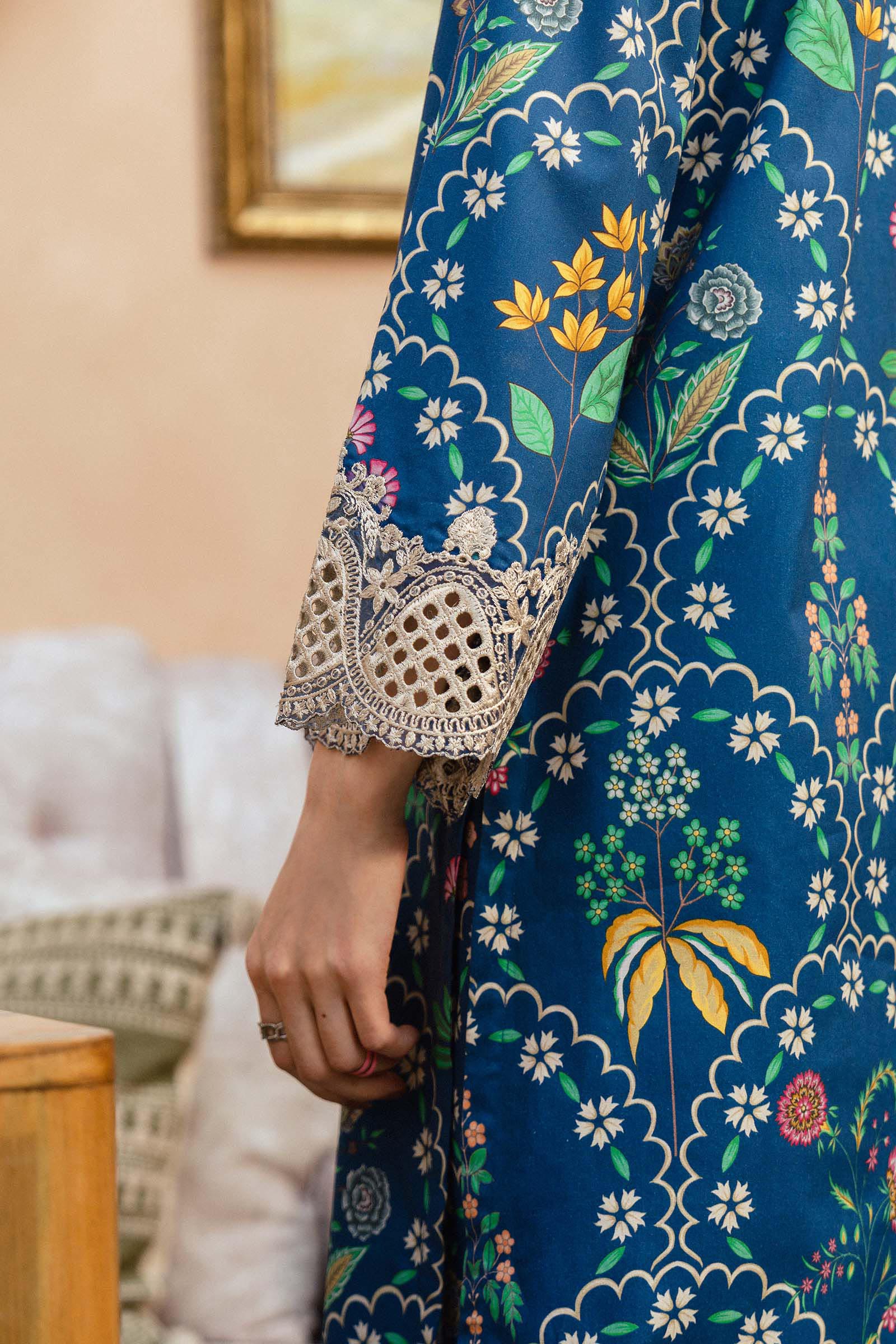 2 Pc Embroidered Lawn Suit - Image 5