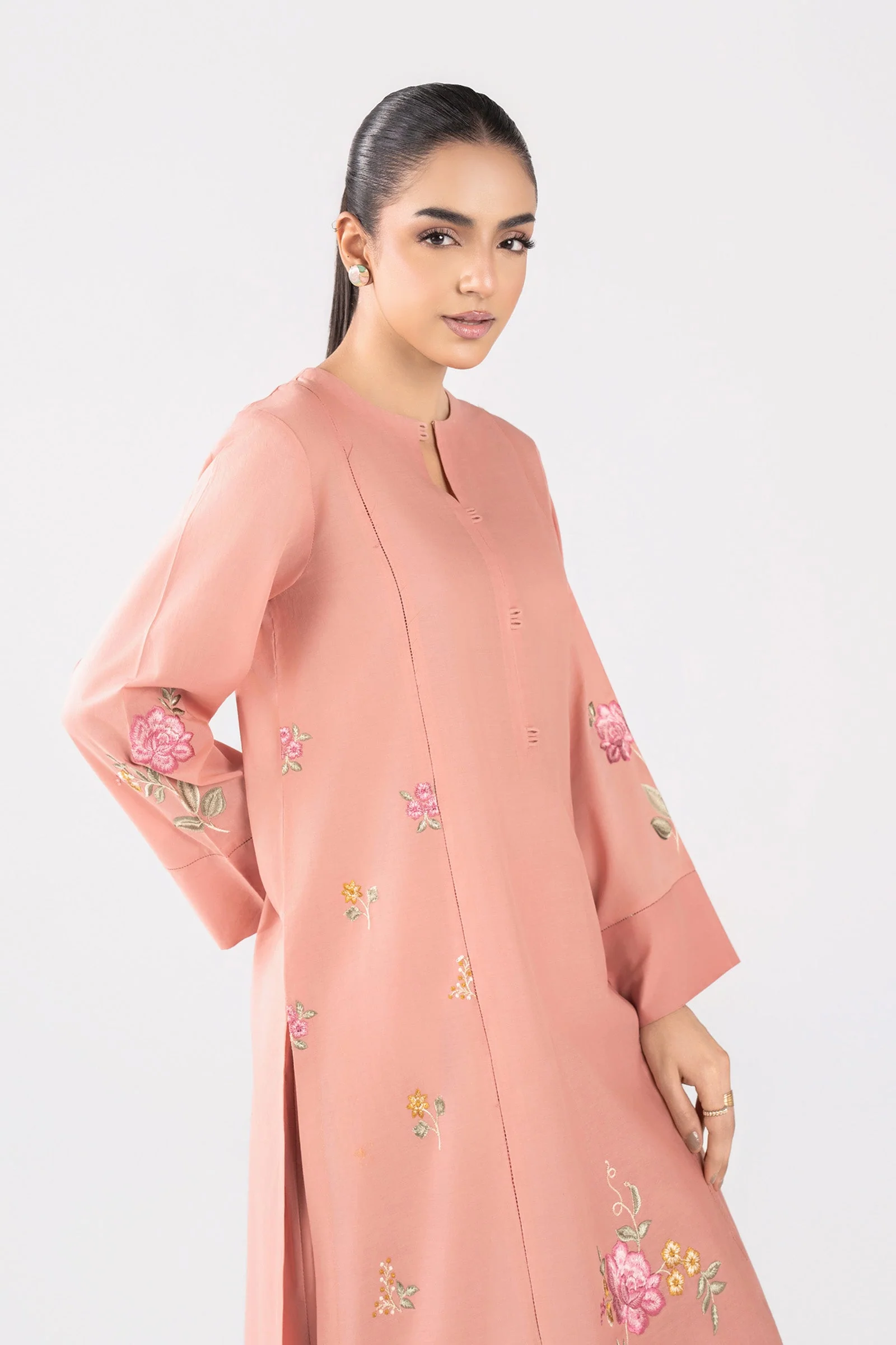 2 Pc Embroidered Lawn Suit - Image 3