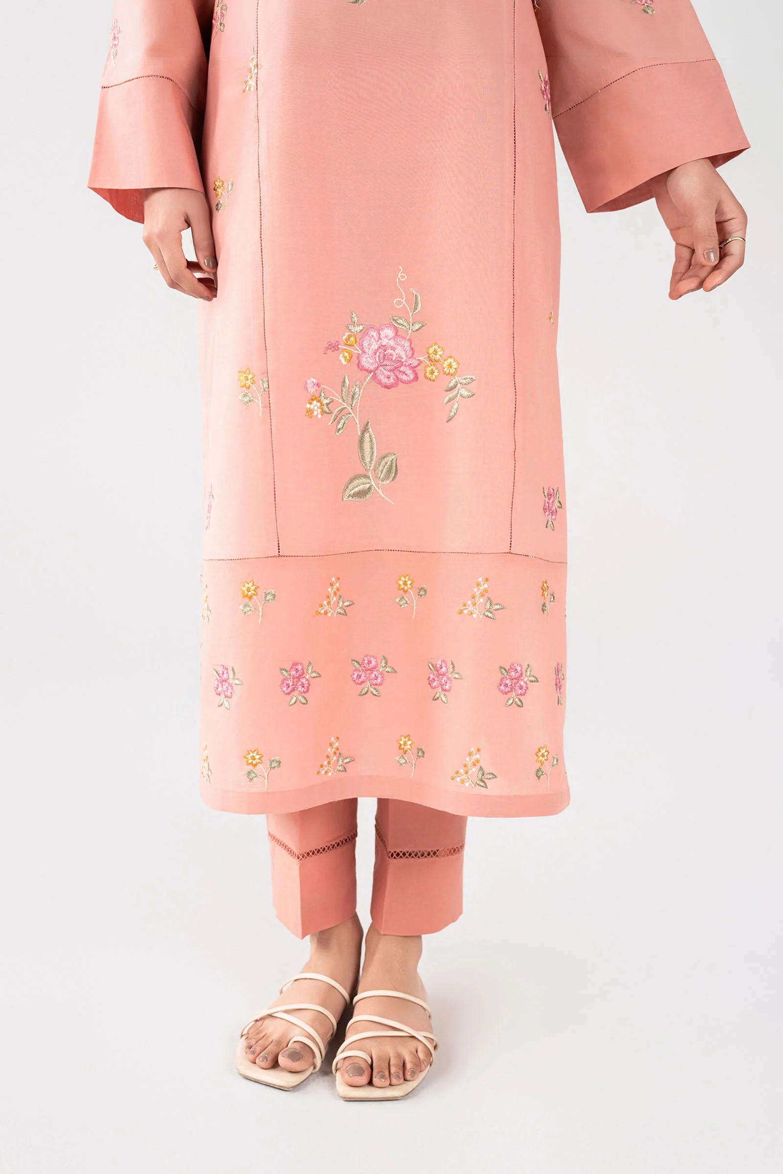 2 Pc Embroidered Lawn Suit - Image 5