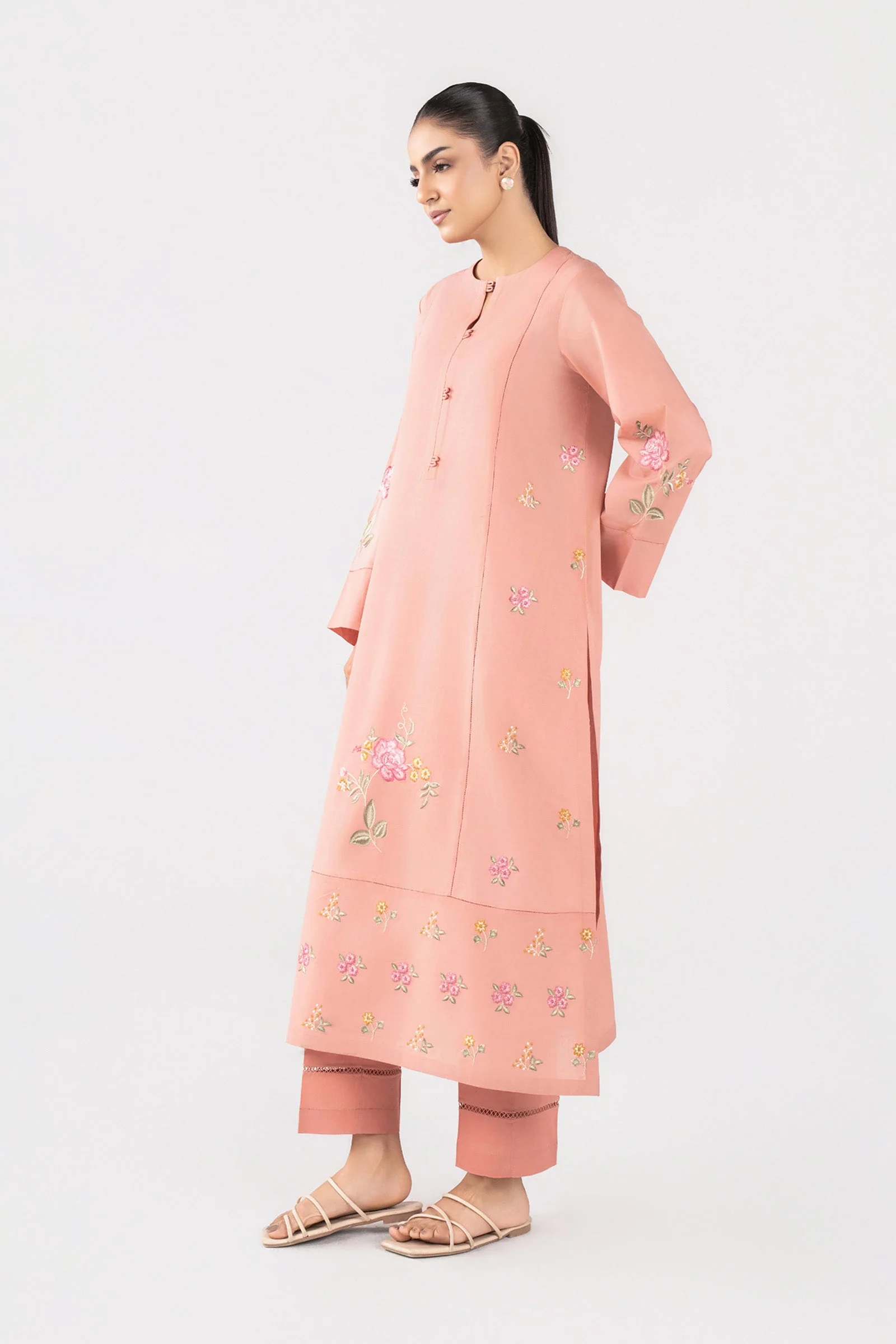 2 Pc Embroidered Lawn Suit - Image 8