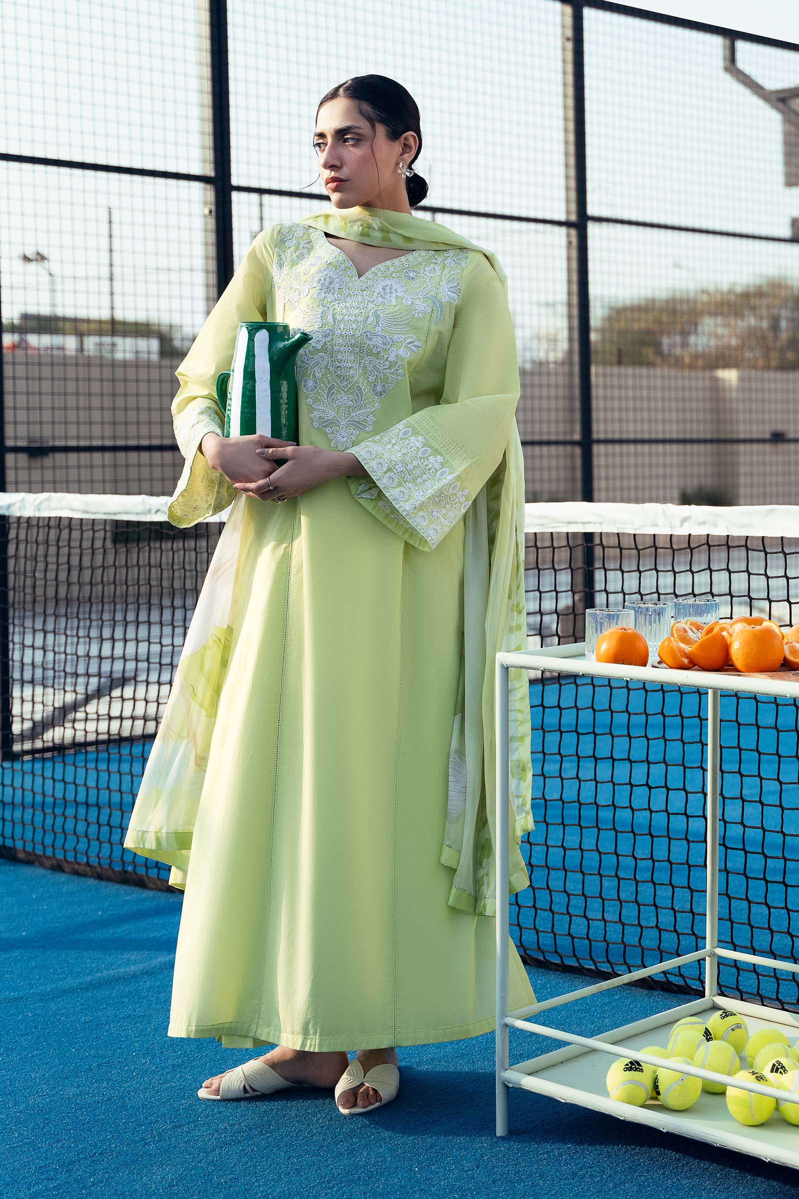 Printed Chiffon Dupatta - Image 5