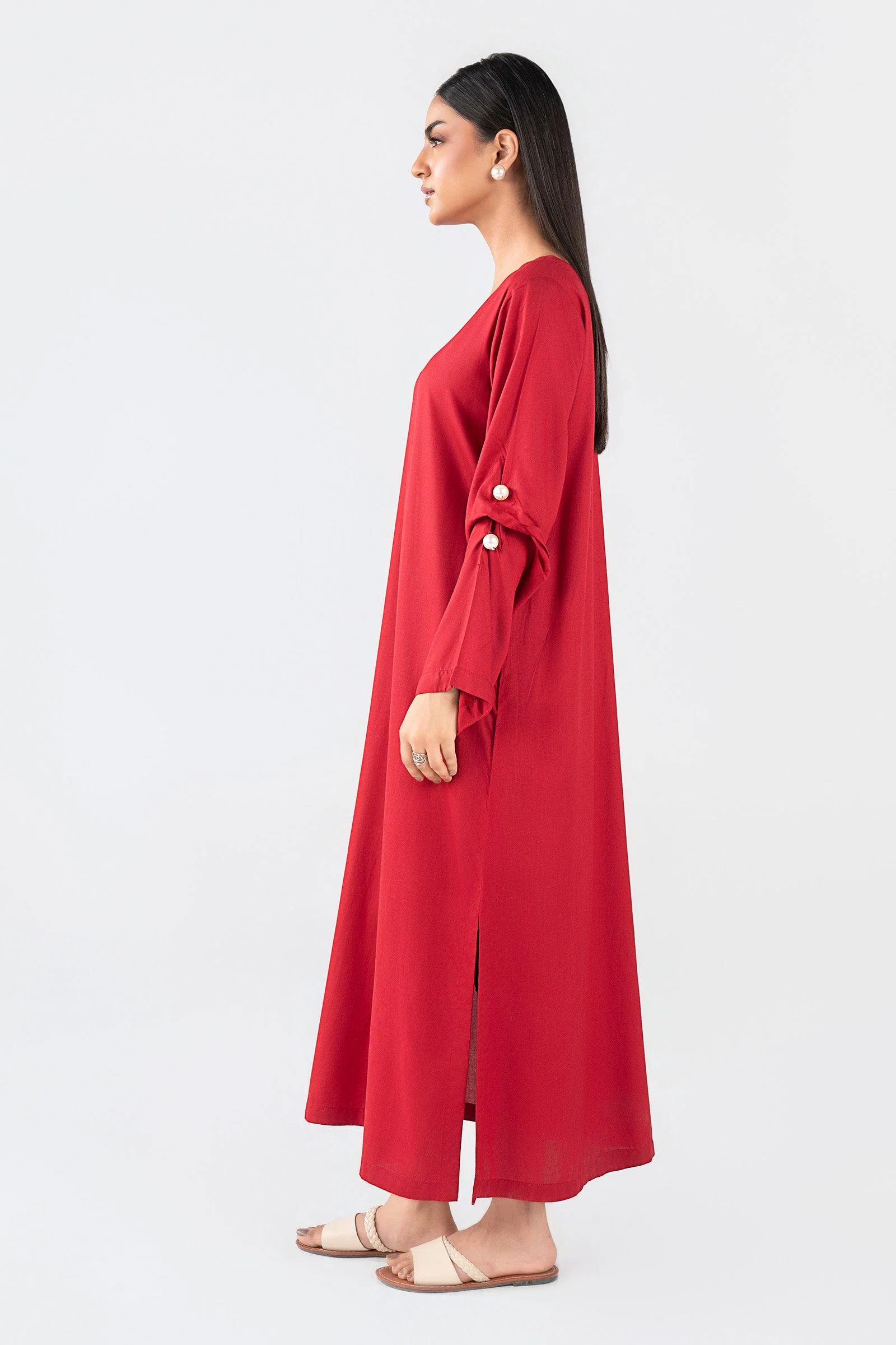 Dyed Arabic Lawn Shirt - Image 4