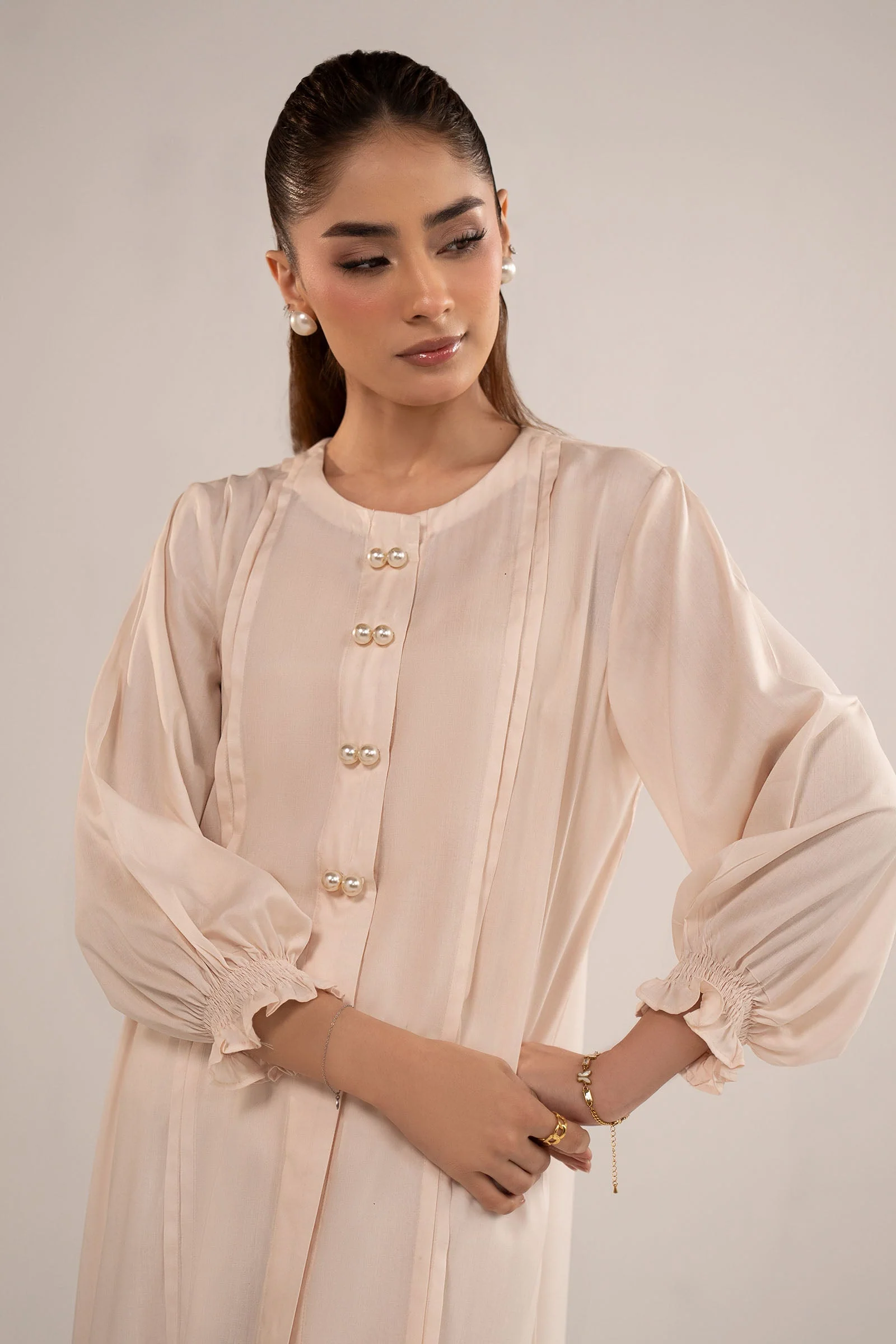 Dyed Arabic Lawn Shirt - Image 4