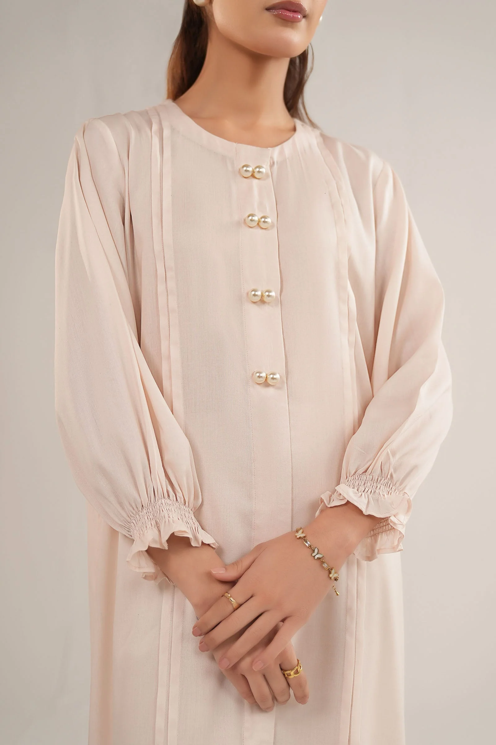 Dyed Arabic Lawn Shirt - Image 5
