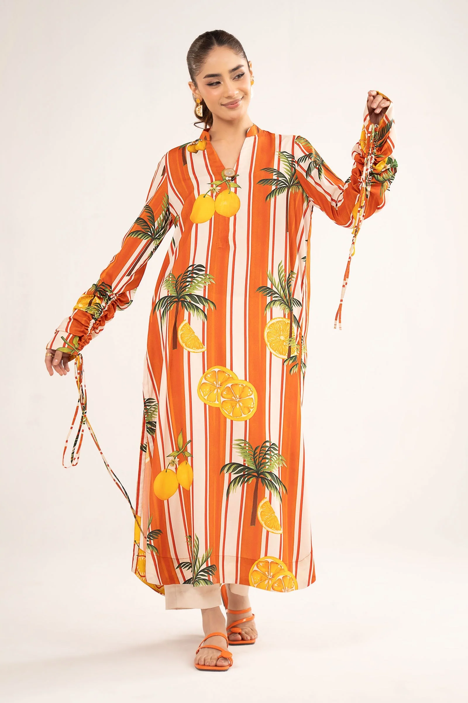 Printed Lawn Shirt - Image 2