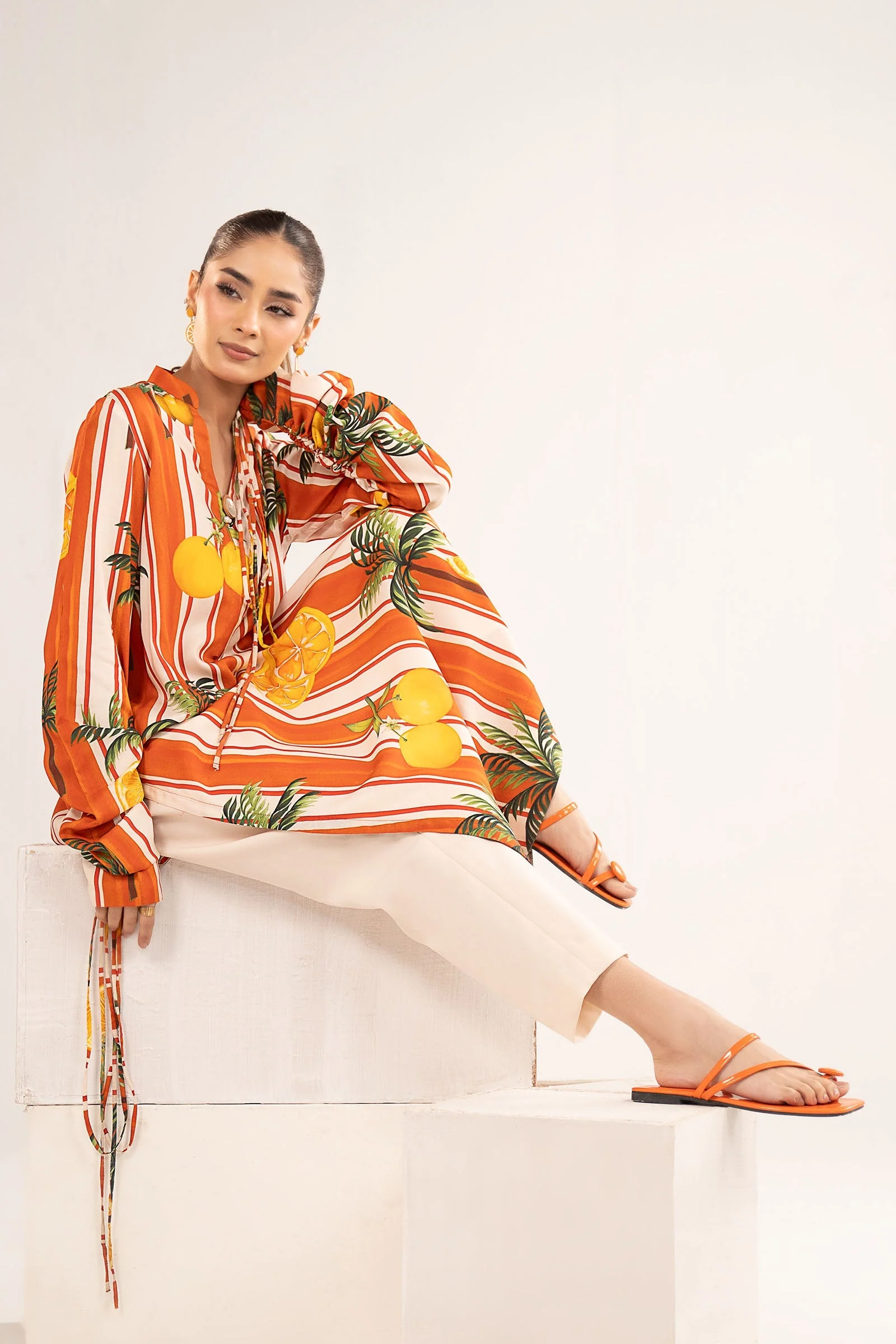 Printed Lawn Shirt - Image 3