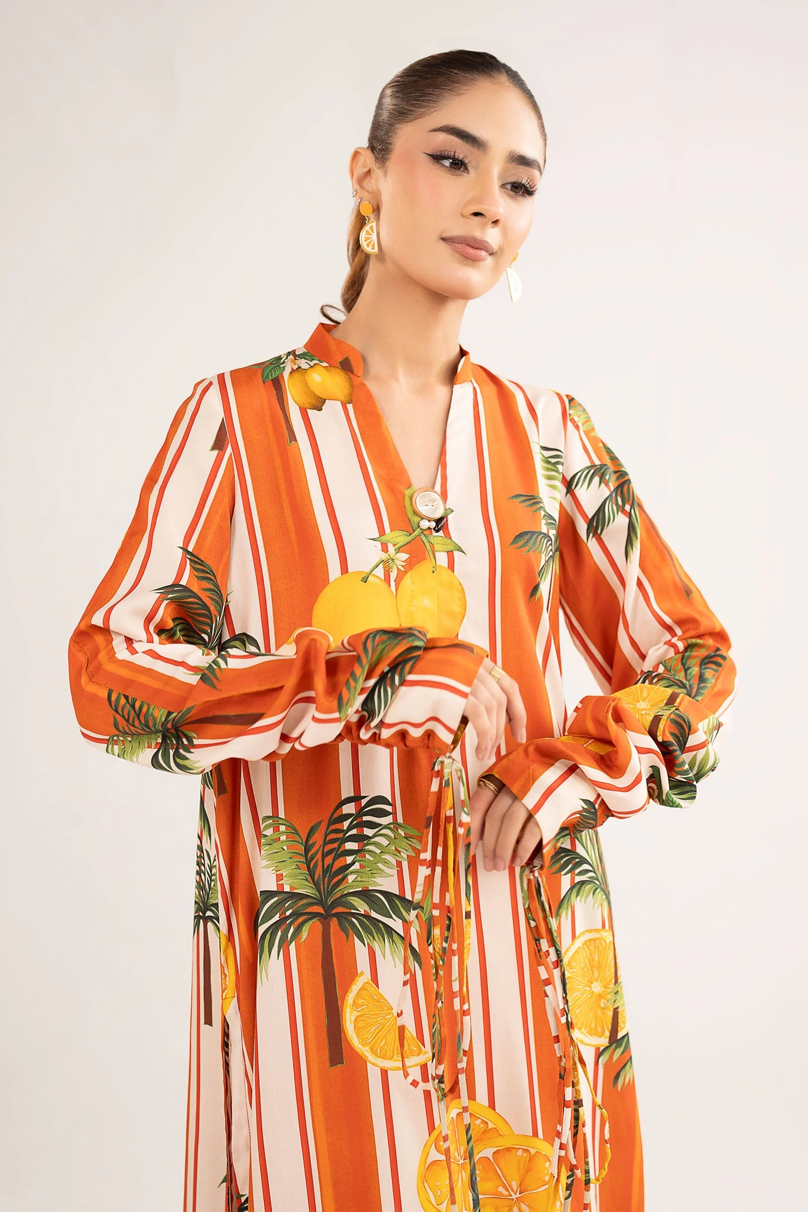 Printed Lawn Shirt - Image 5