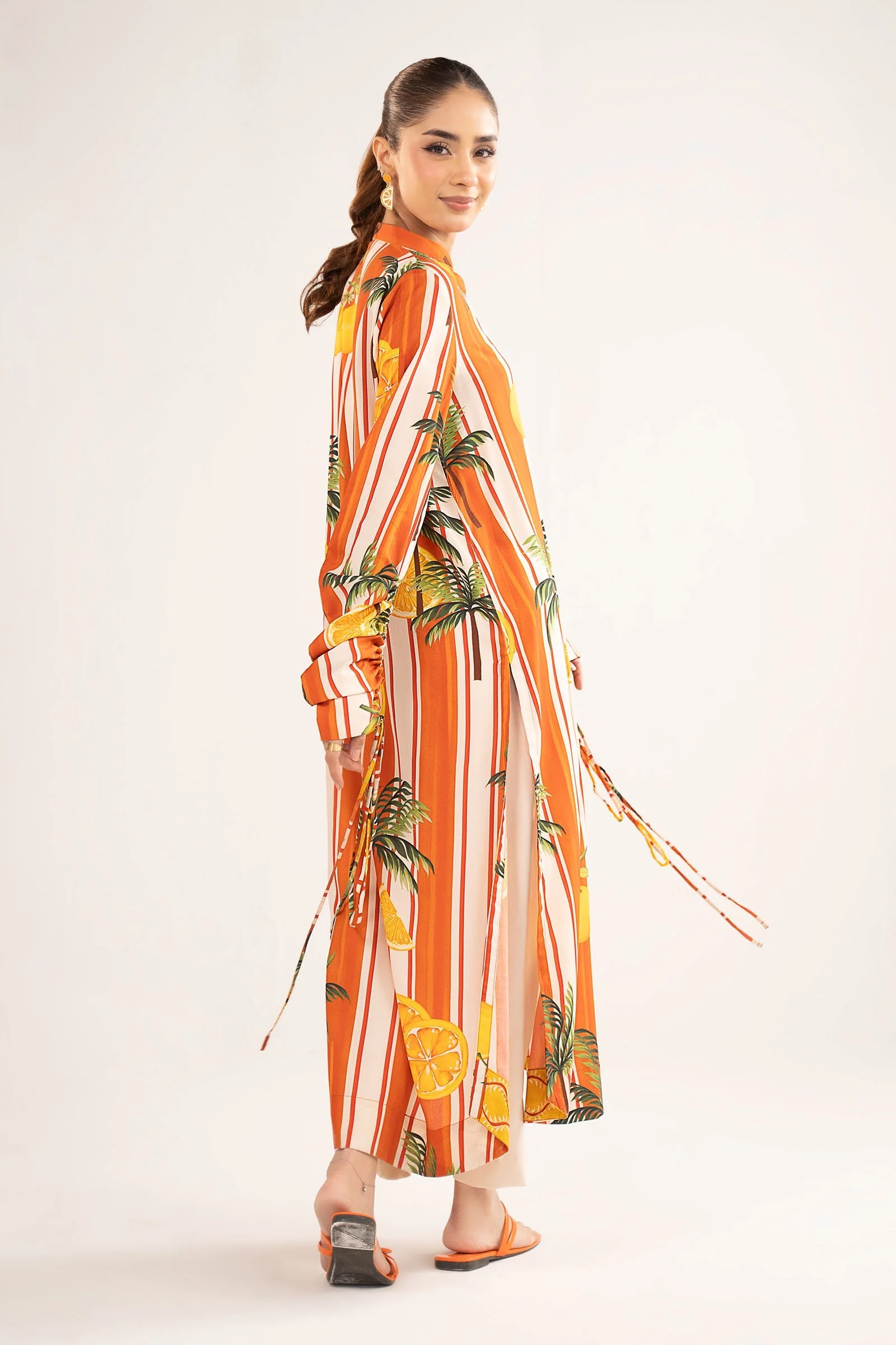 Printed Lawn Shirt - Image 8