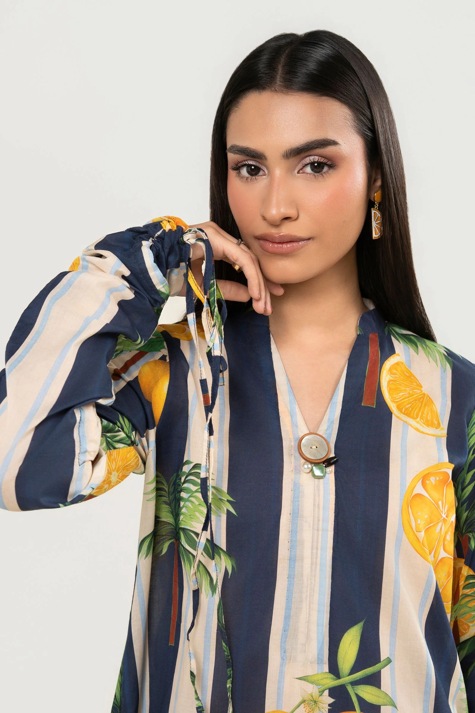 Printed Lawn Shirt - Image 2