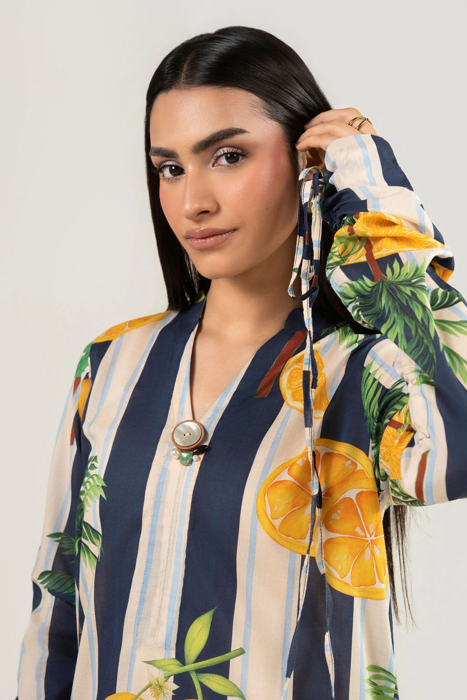 Printed Lawn Shirt - Image 3