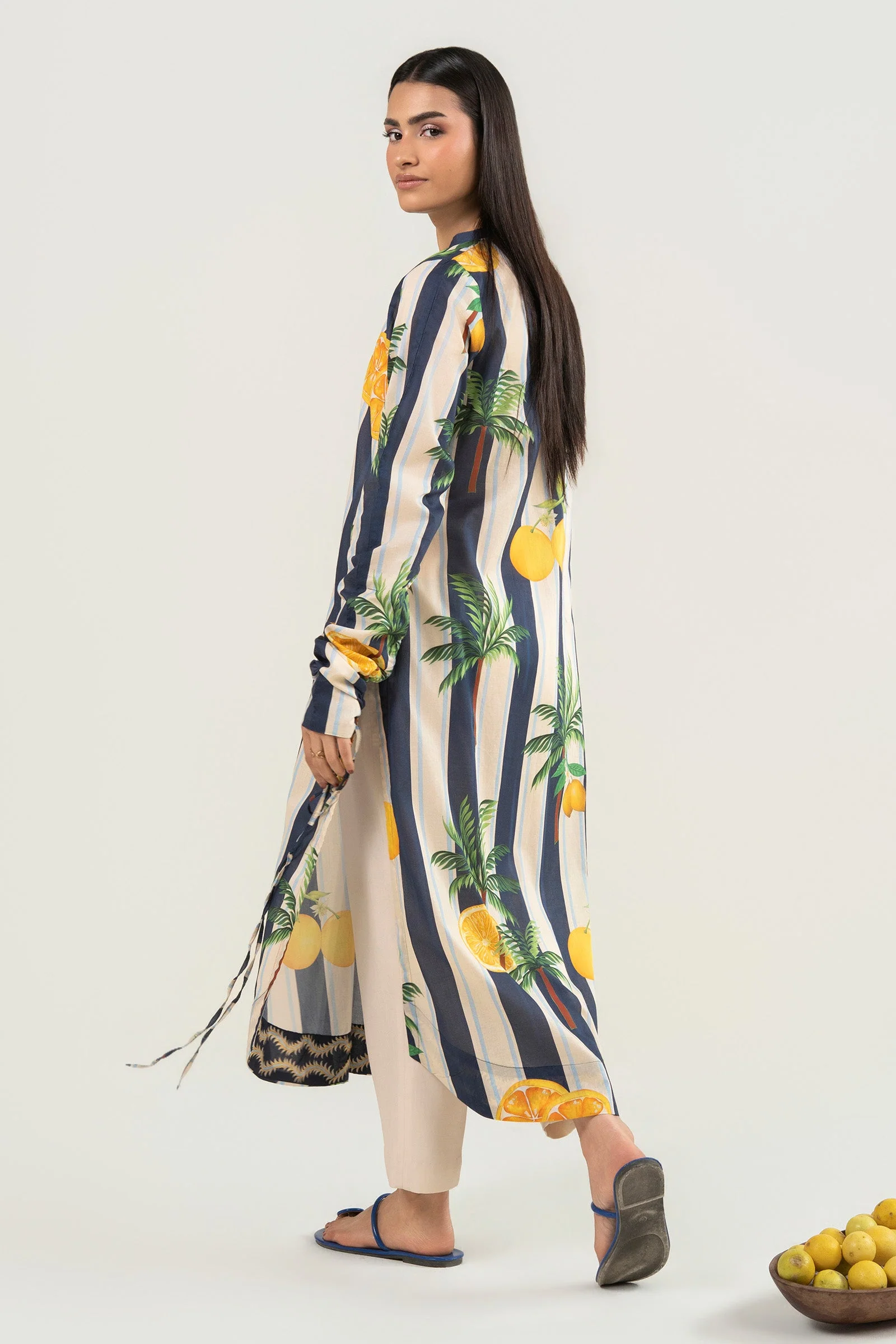Printed Lawn Shirt - Image 7