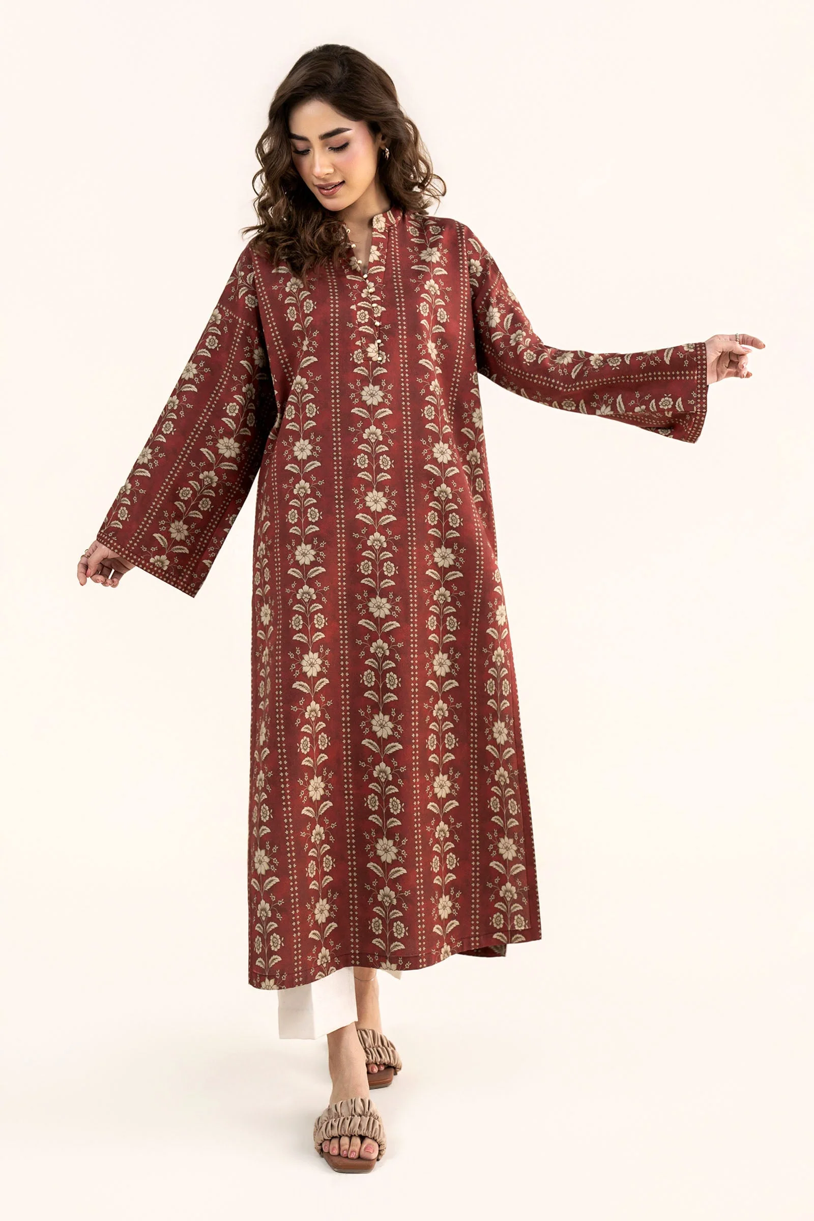 Embroidered Lawn Shirt