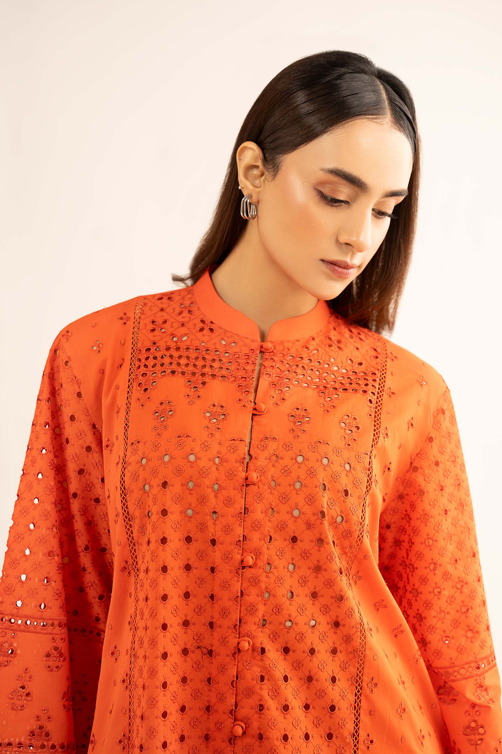 Embroidered Lawn Shirt - Image 4