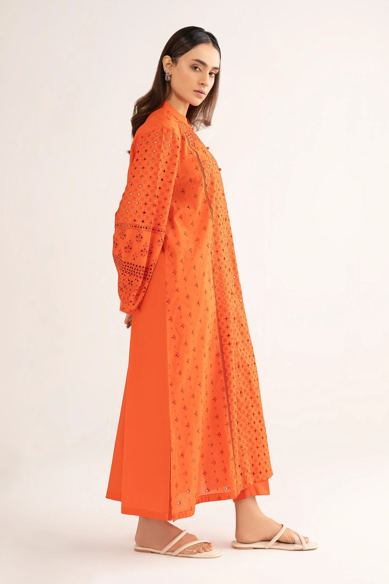 Embroidered Lawn Shirt - Image 9