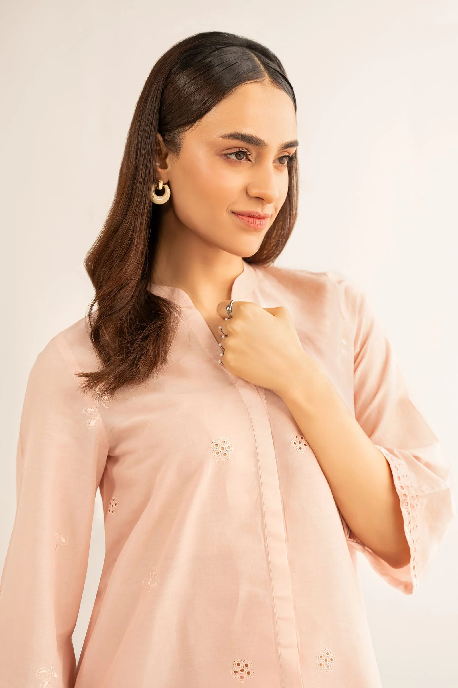 Embroidered Lawn Shirt - Image 5