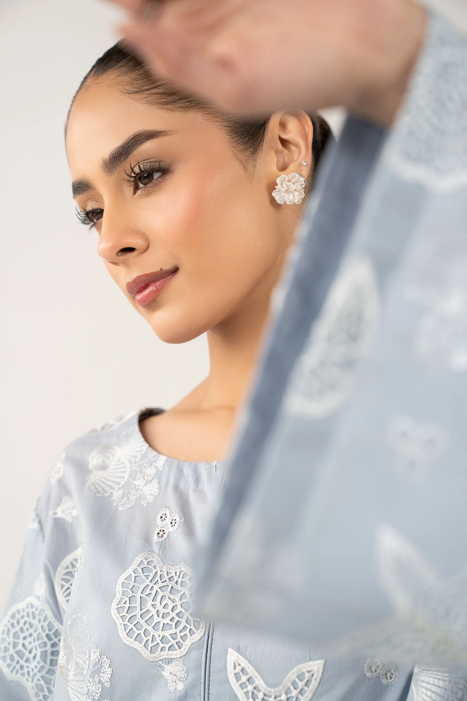 2 Pc Embroidered Lawn Suit