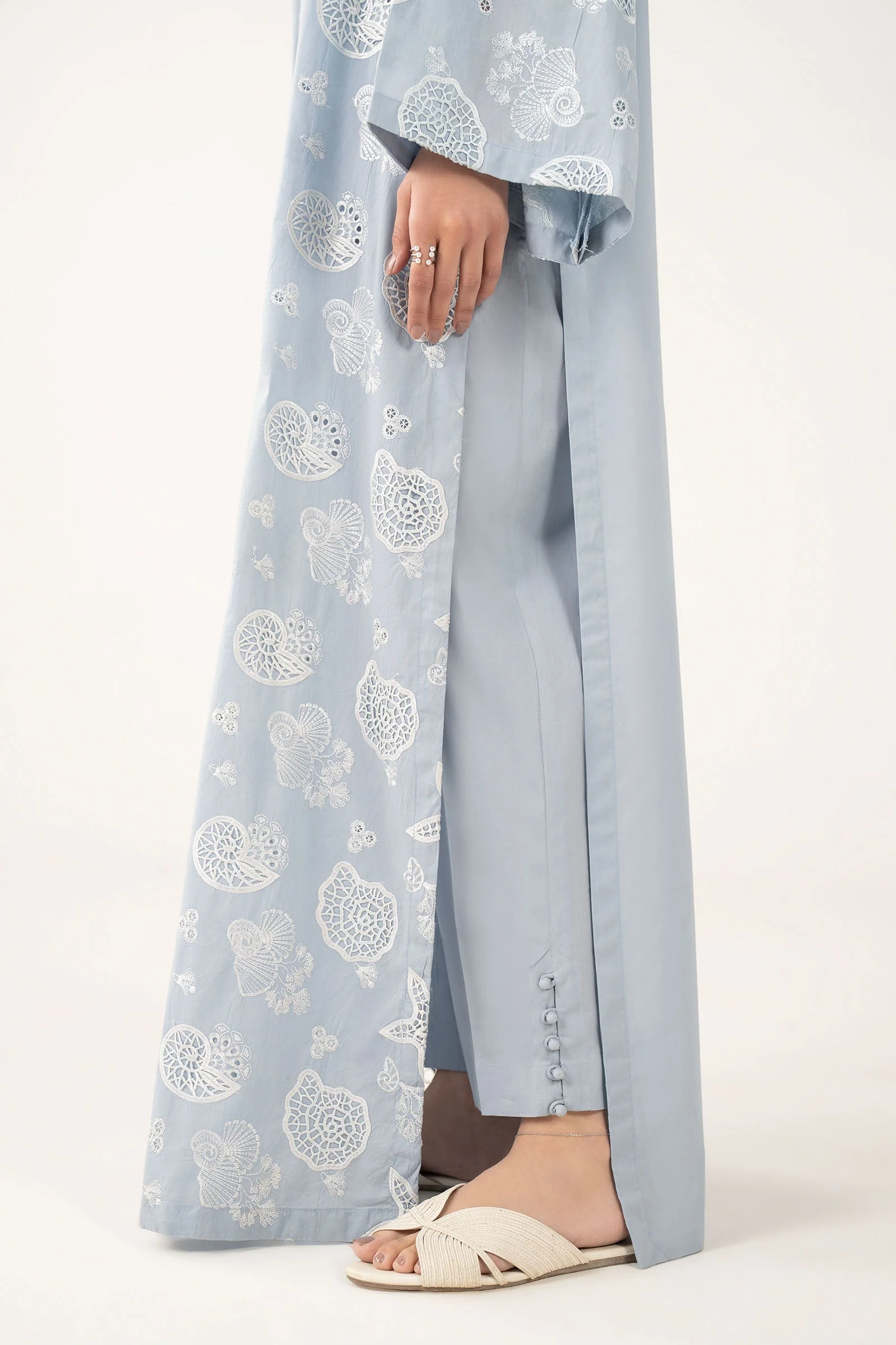 2 Pc Embroidered Lawn Suit - Image 5