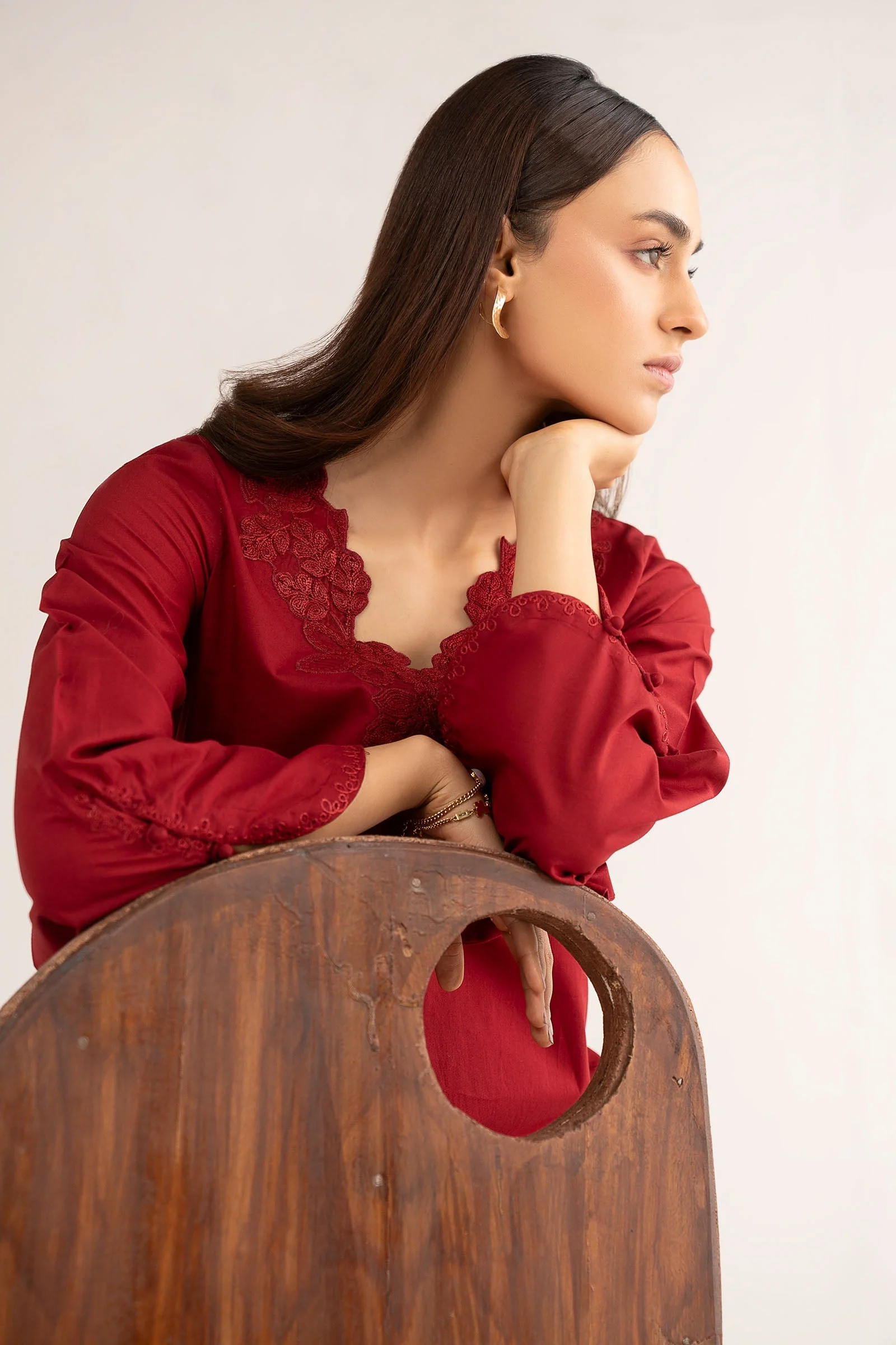 Embroidered Lawn Shirt