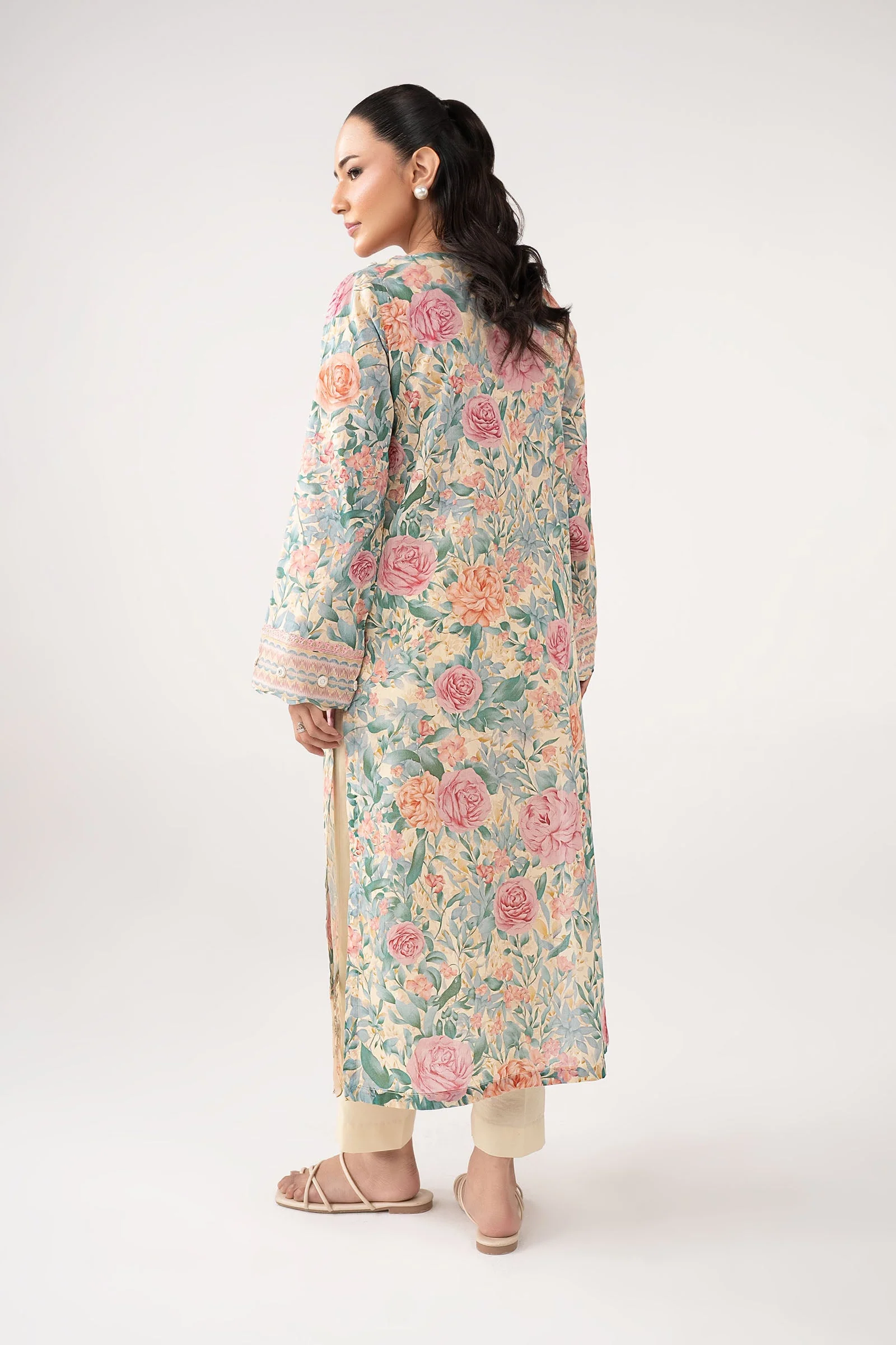Embroidered Cotton Dobby Shirt - Image 8