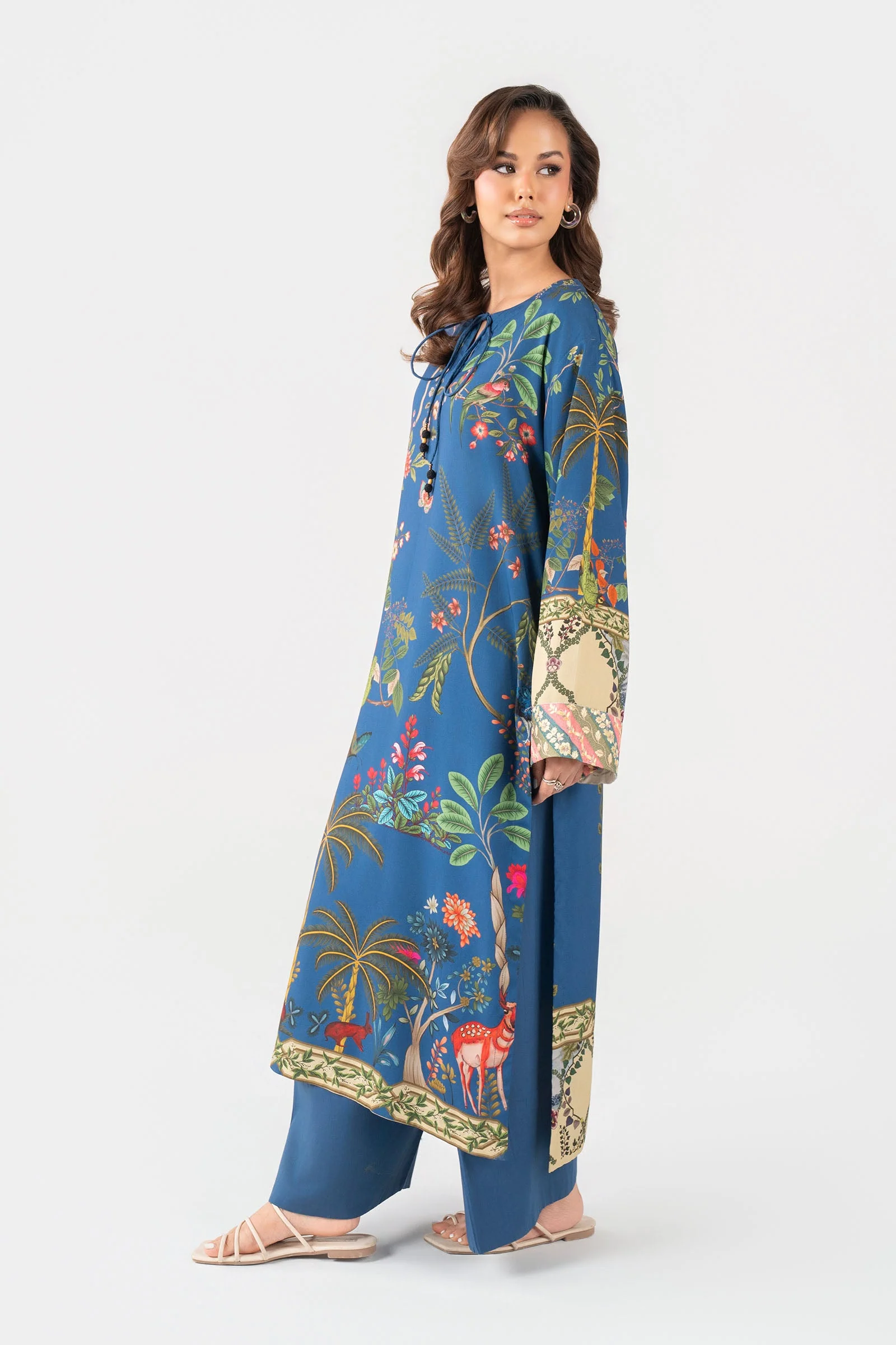 Embroidered Arabic Lawn Shirt - Image 6