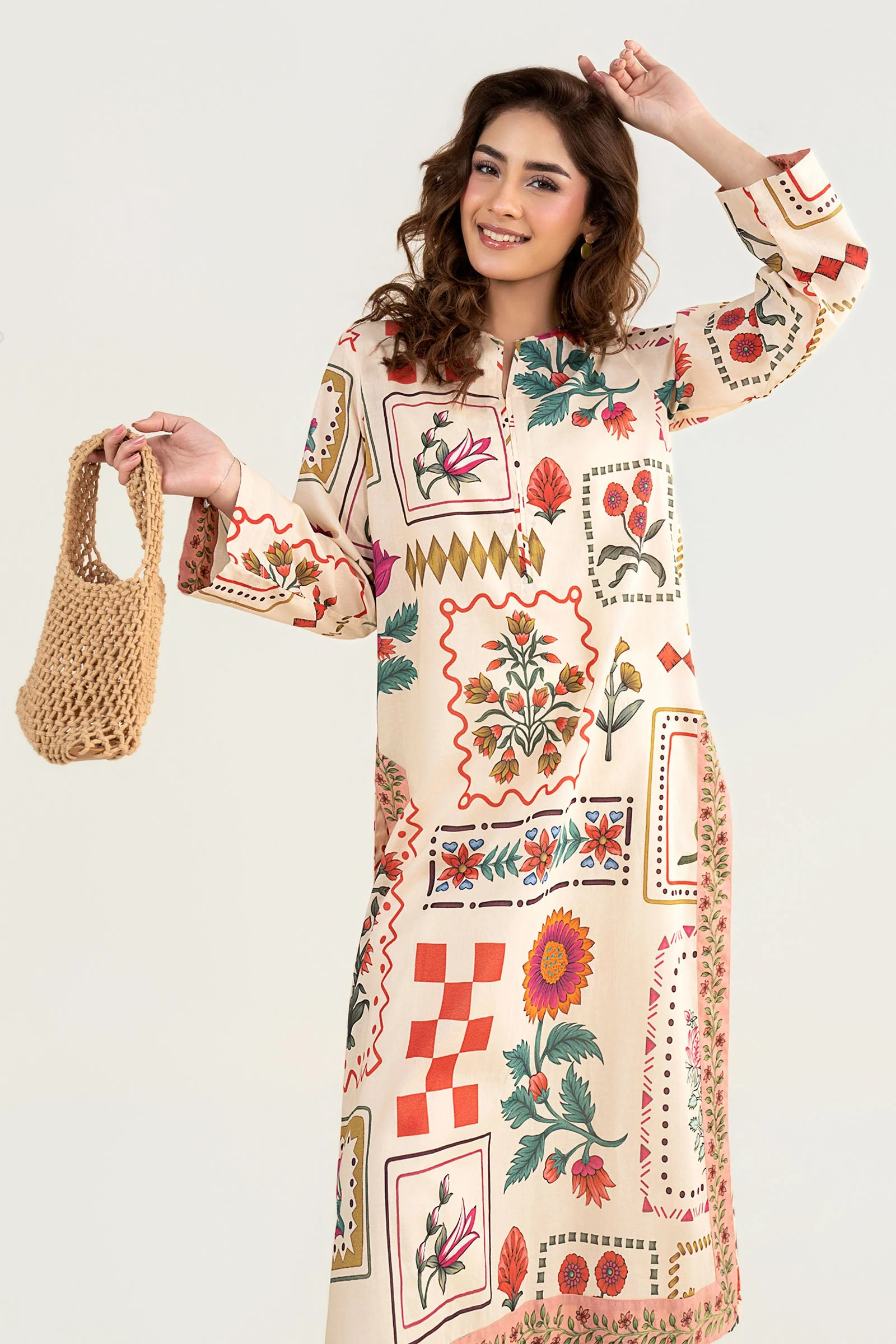 Embroidered Lawn Shirt