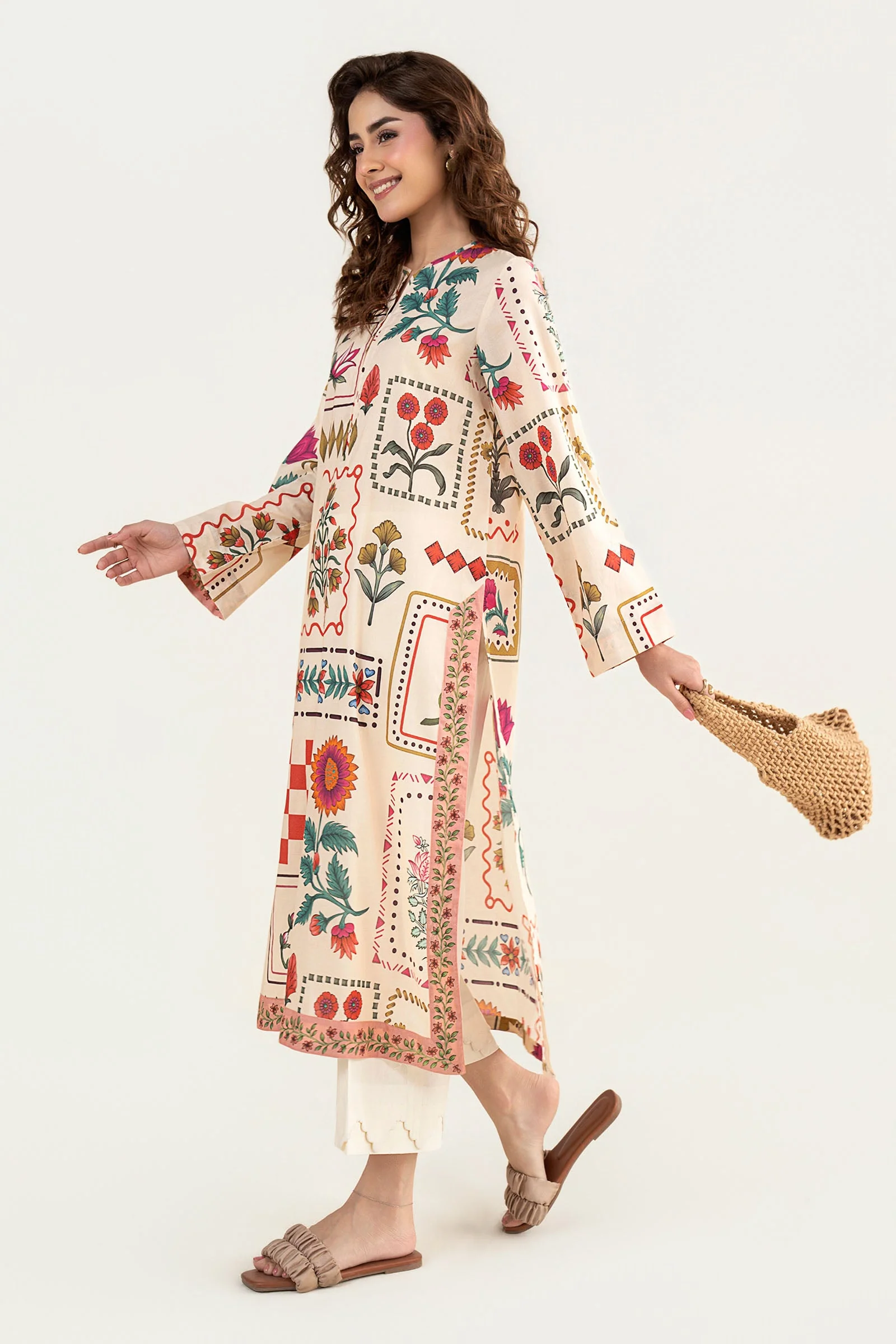 Embroidered Lawn Shirt - Image 6