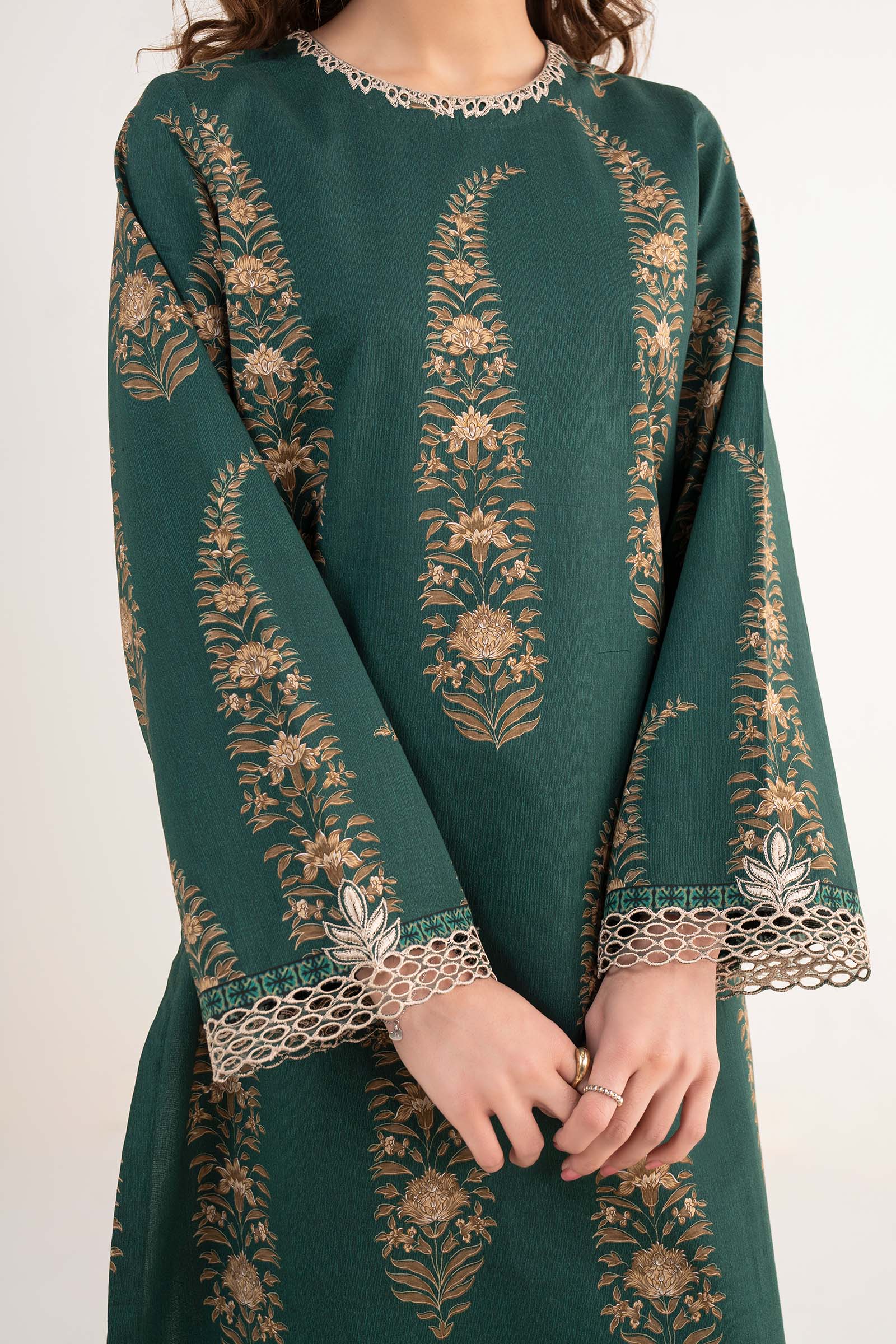 Embroidered Lawn Shirt - Image 5