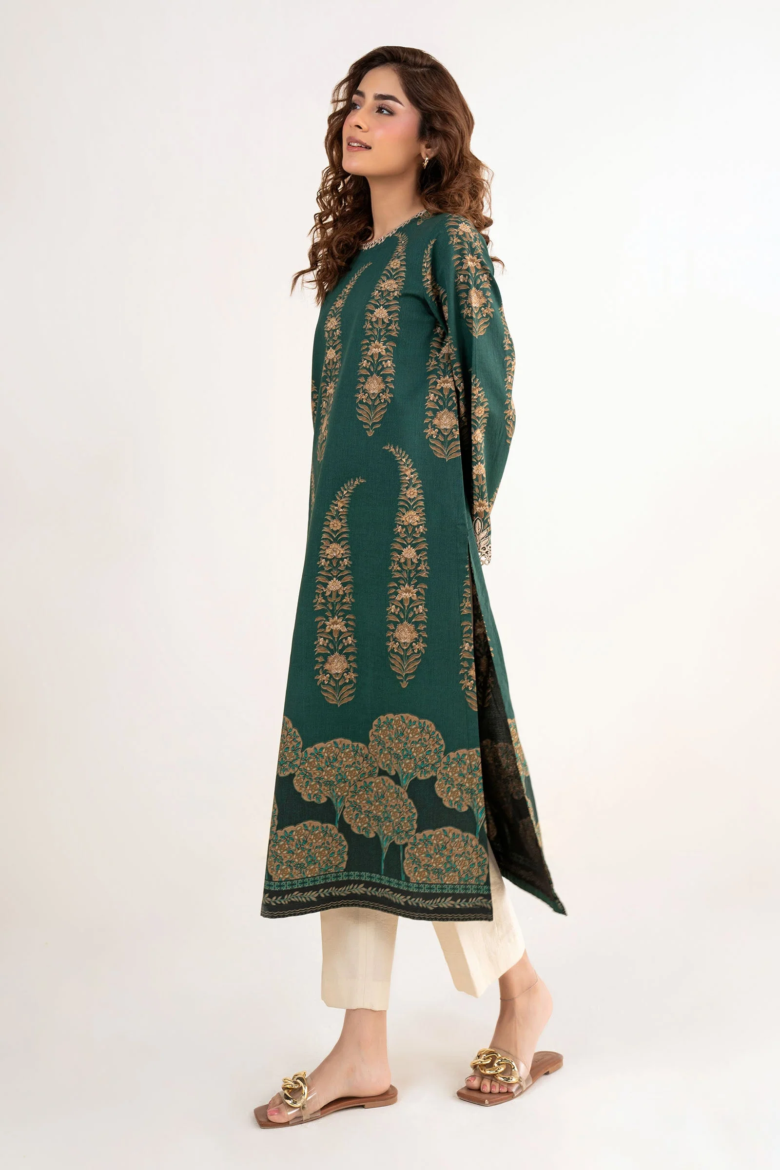 Embroidered Lawn Shirt - Image 7