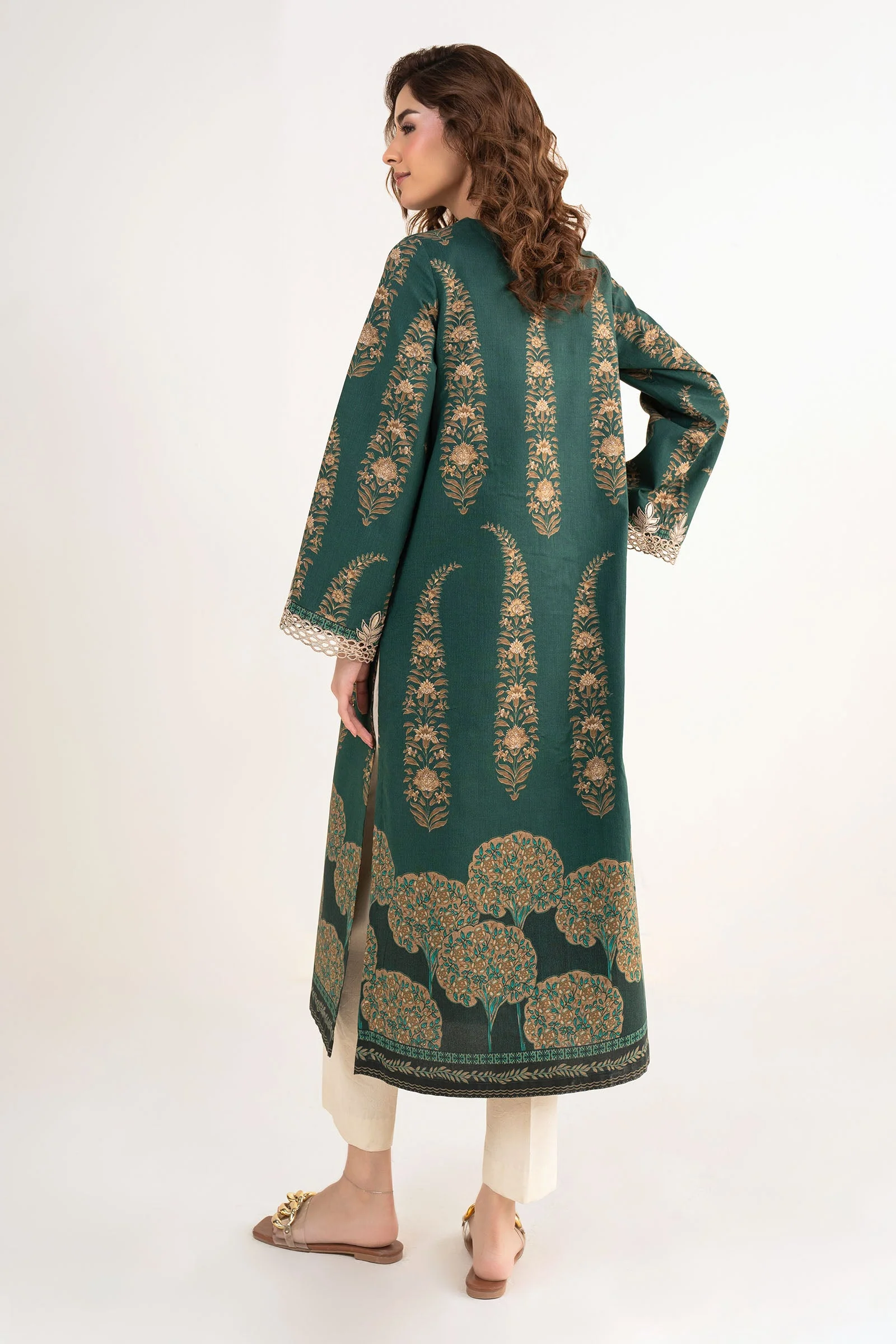 Embroidered Lawn Shirt - Image 8