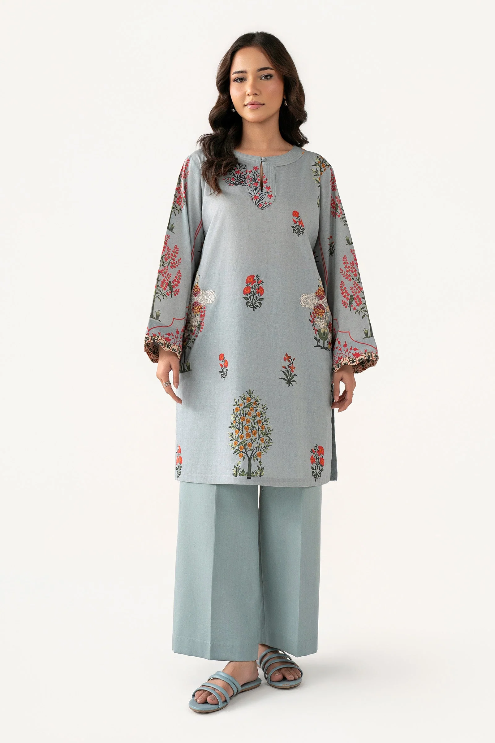 Embroidered Dobby Viscose Shirt