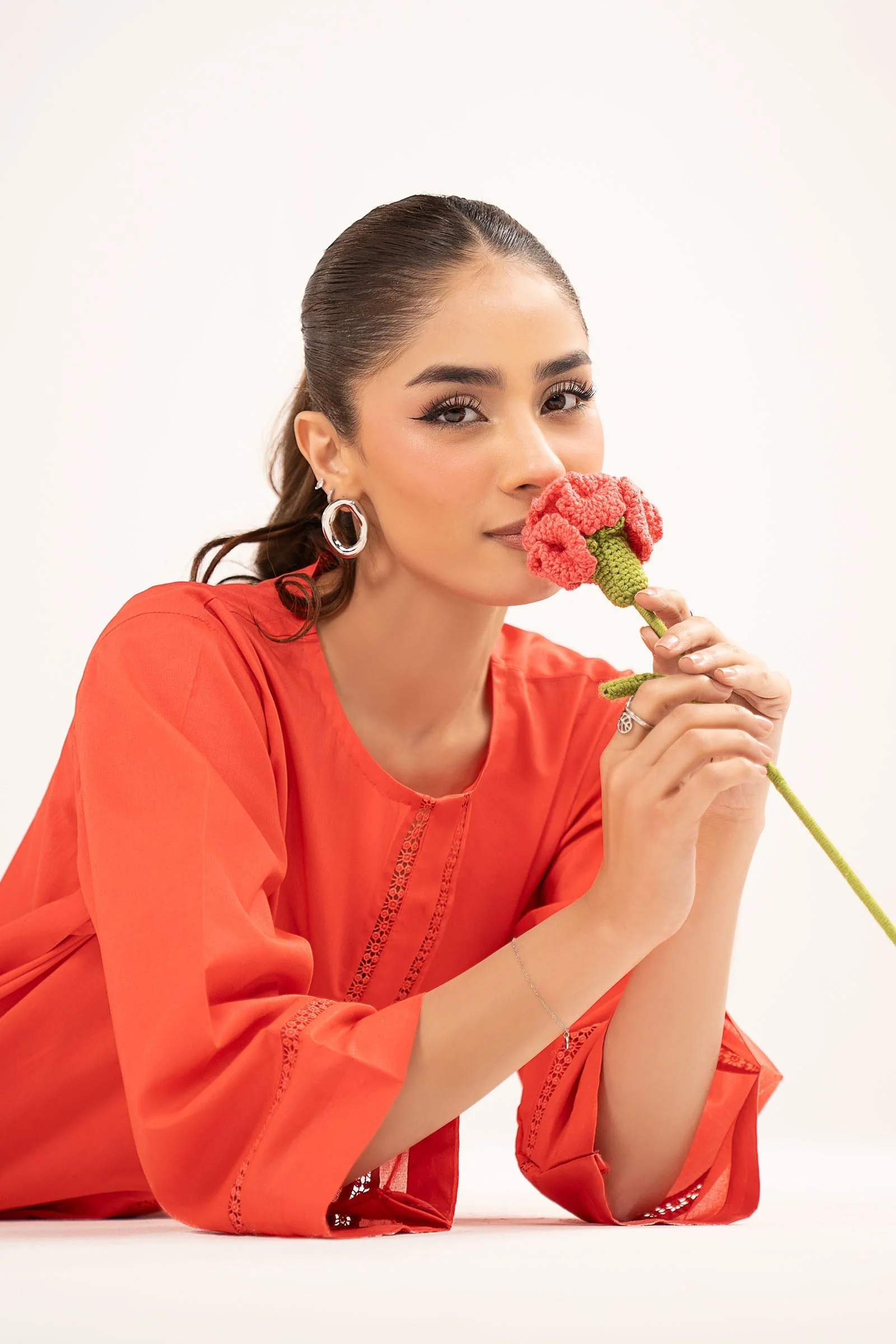 2 Pc Dyed Lawn Suit - Image 5