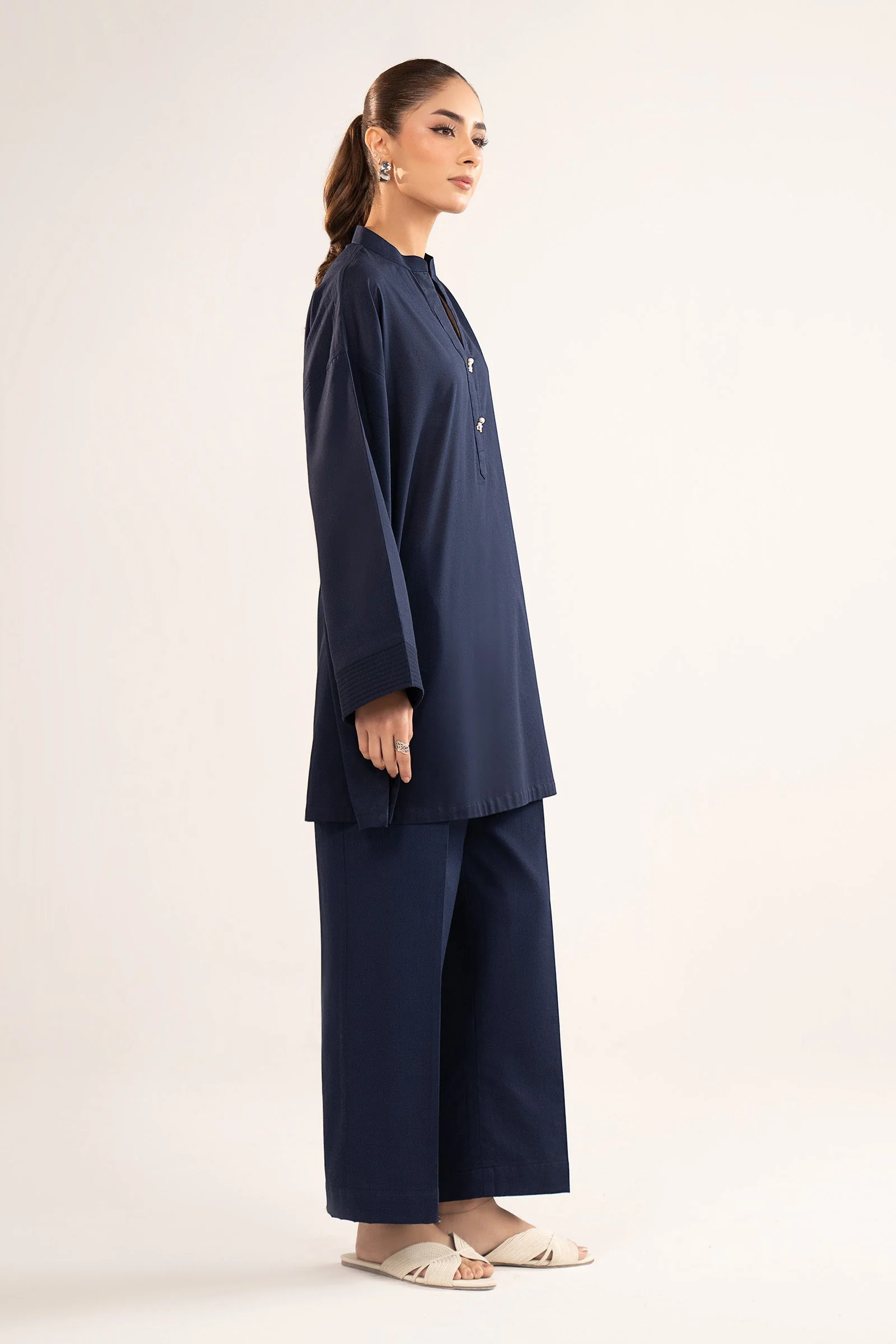 2 Pc Dyed Lawn Suit - Image 5