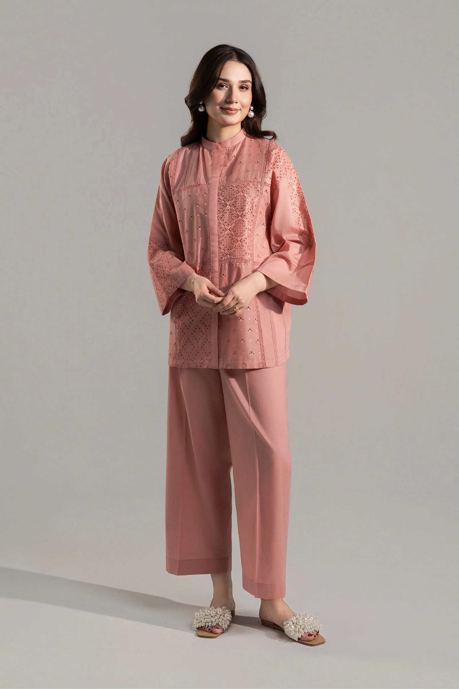 2 Pc Embroidered Lawn Suit - Image 2