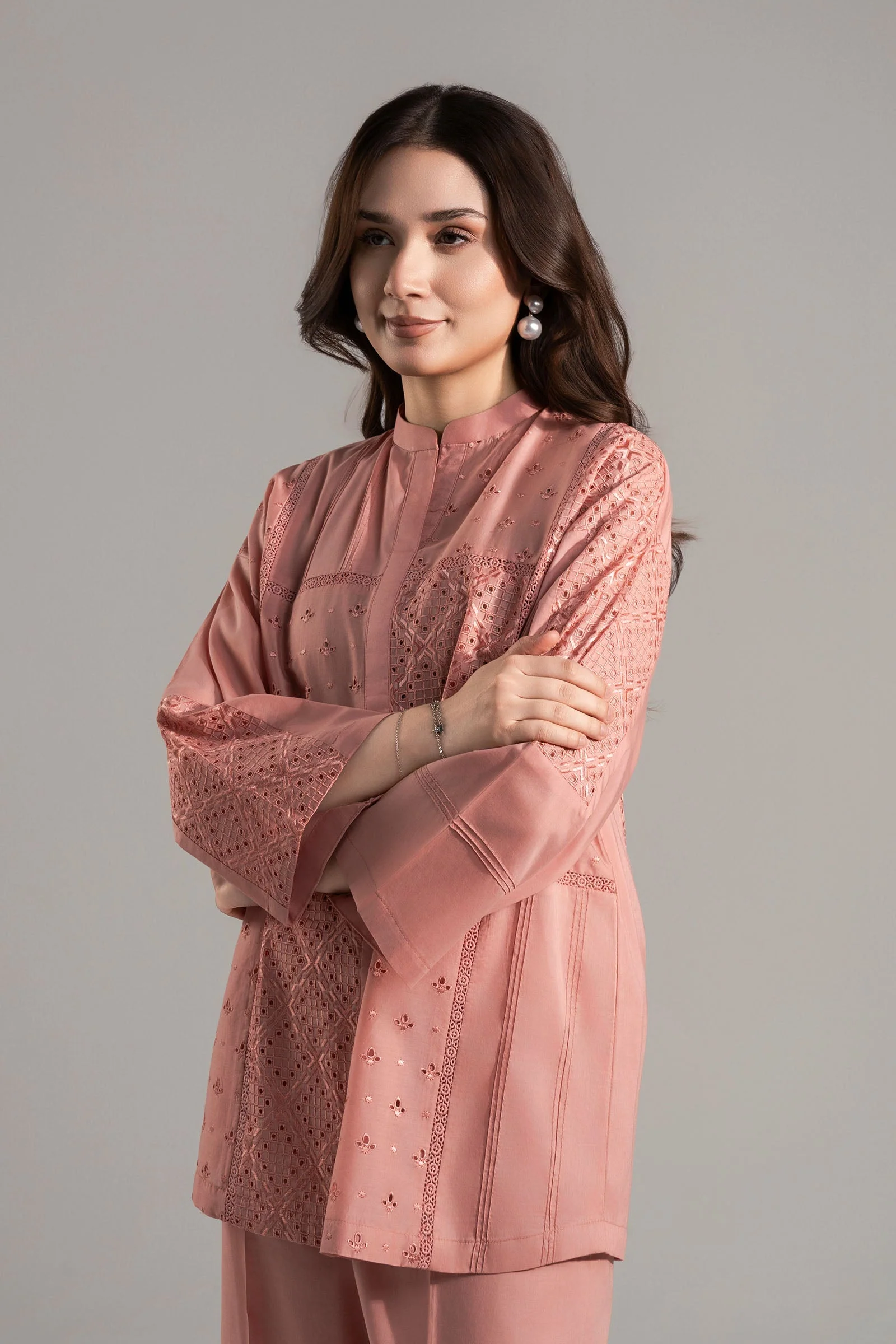 2 Pc Embroidered Lawn Suit - Image 3