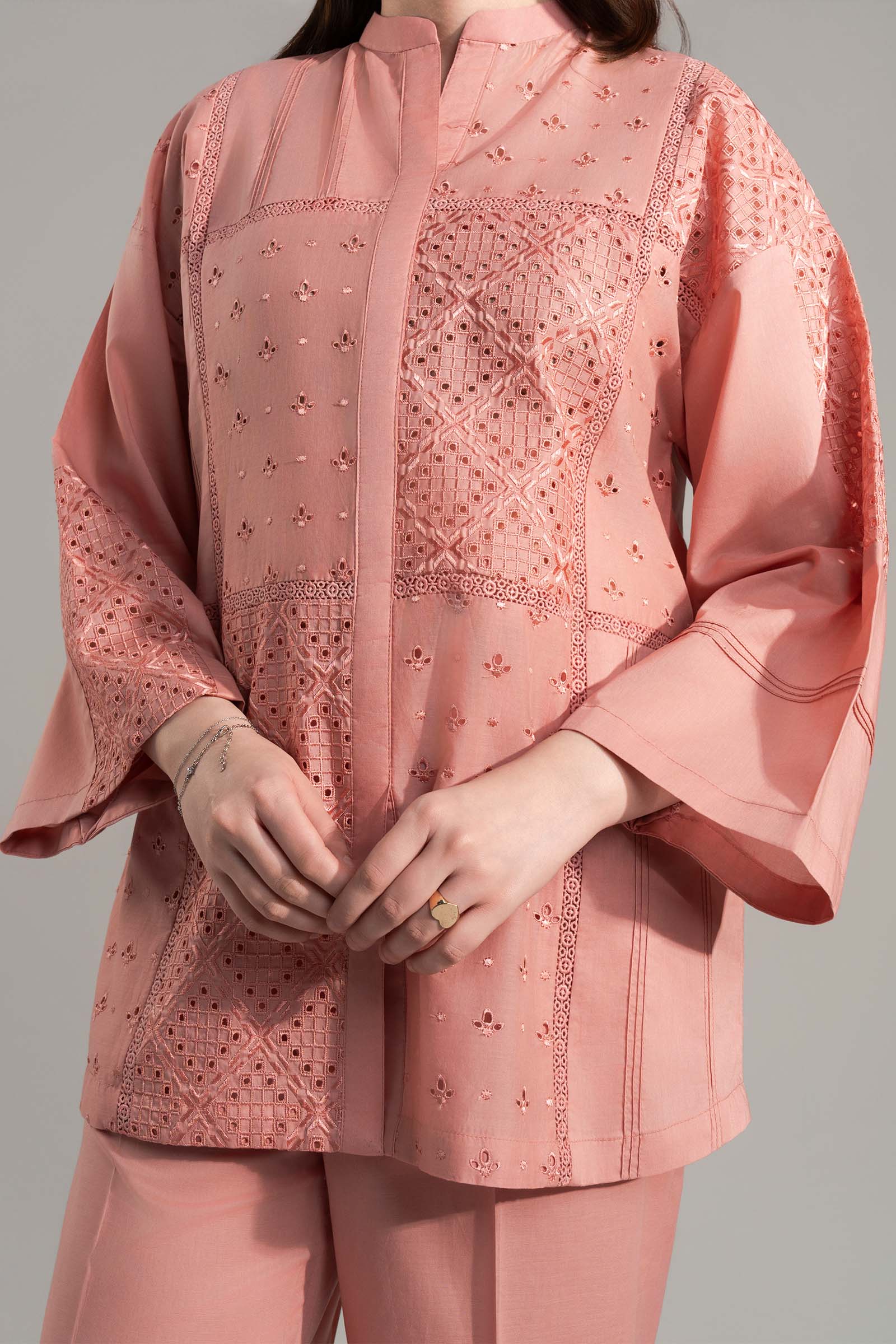 2 Pc Embroidered Lawn Suit - Image 4