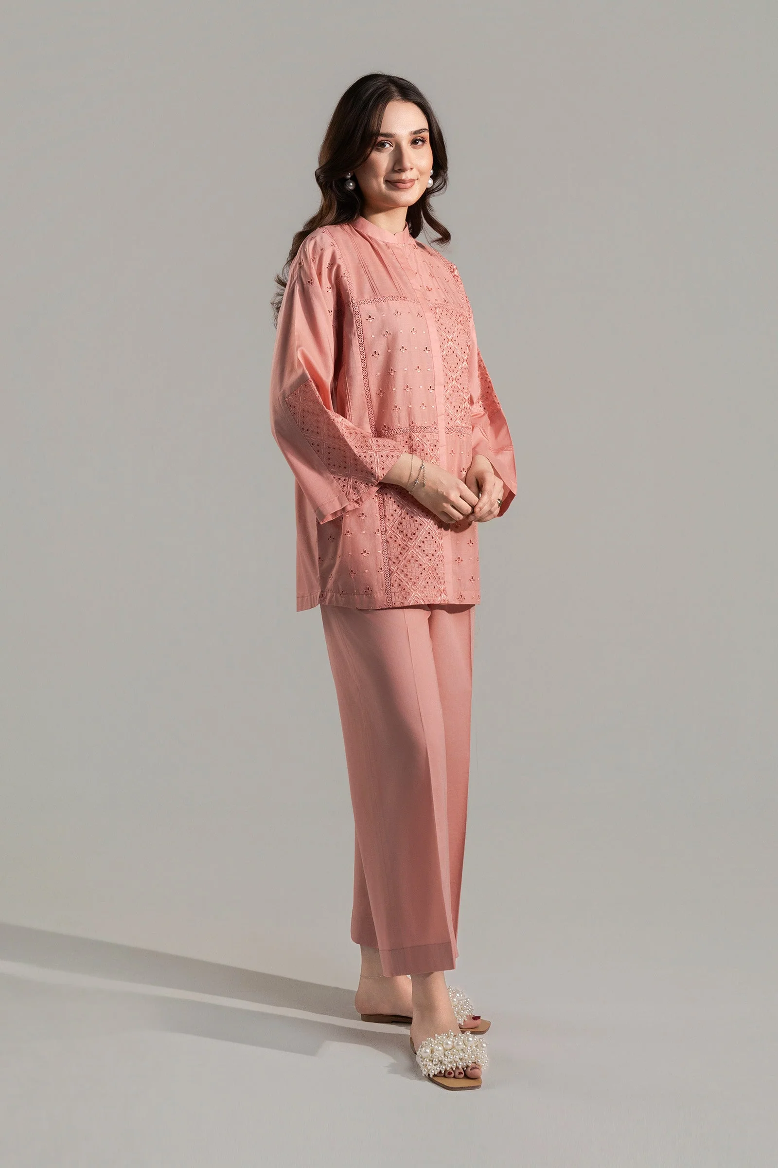 2 Pc Embroidered Lawn Suit - Image 5