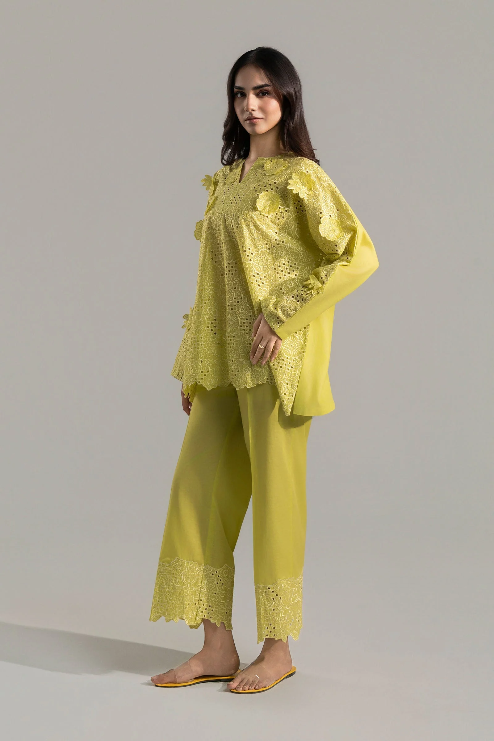 2 Pc Embroidered Lawn Suit - Image 11