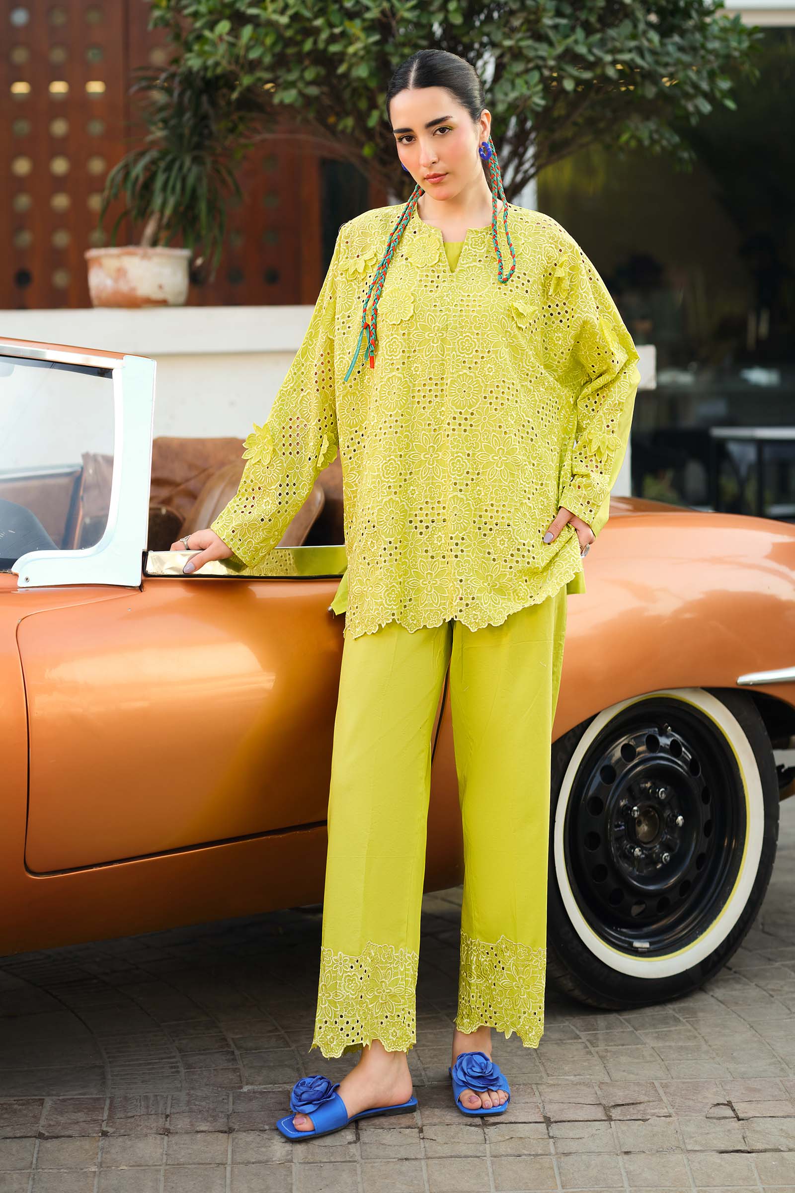 2 Pc Embroidered Lawn Suit - Image 4
