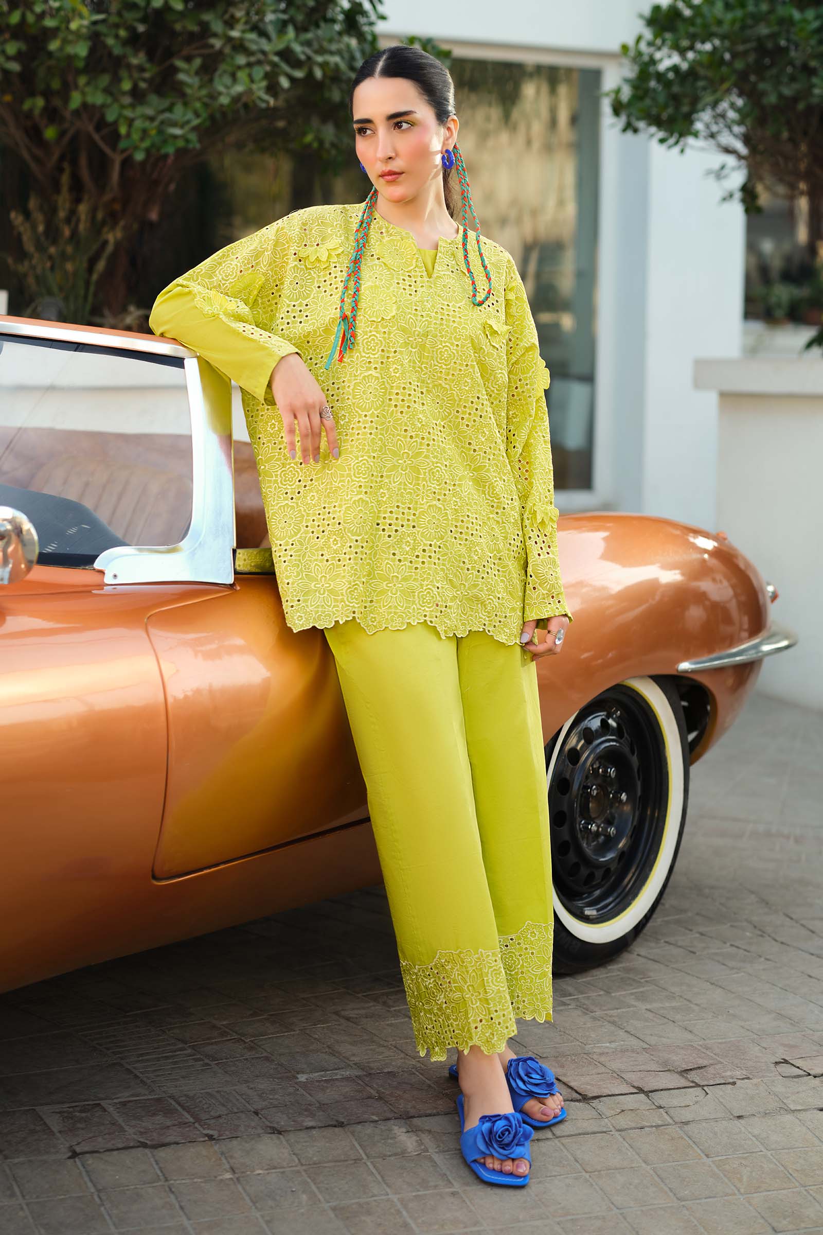 2 Pc Embroidered Lawn Suit - Image 6