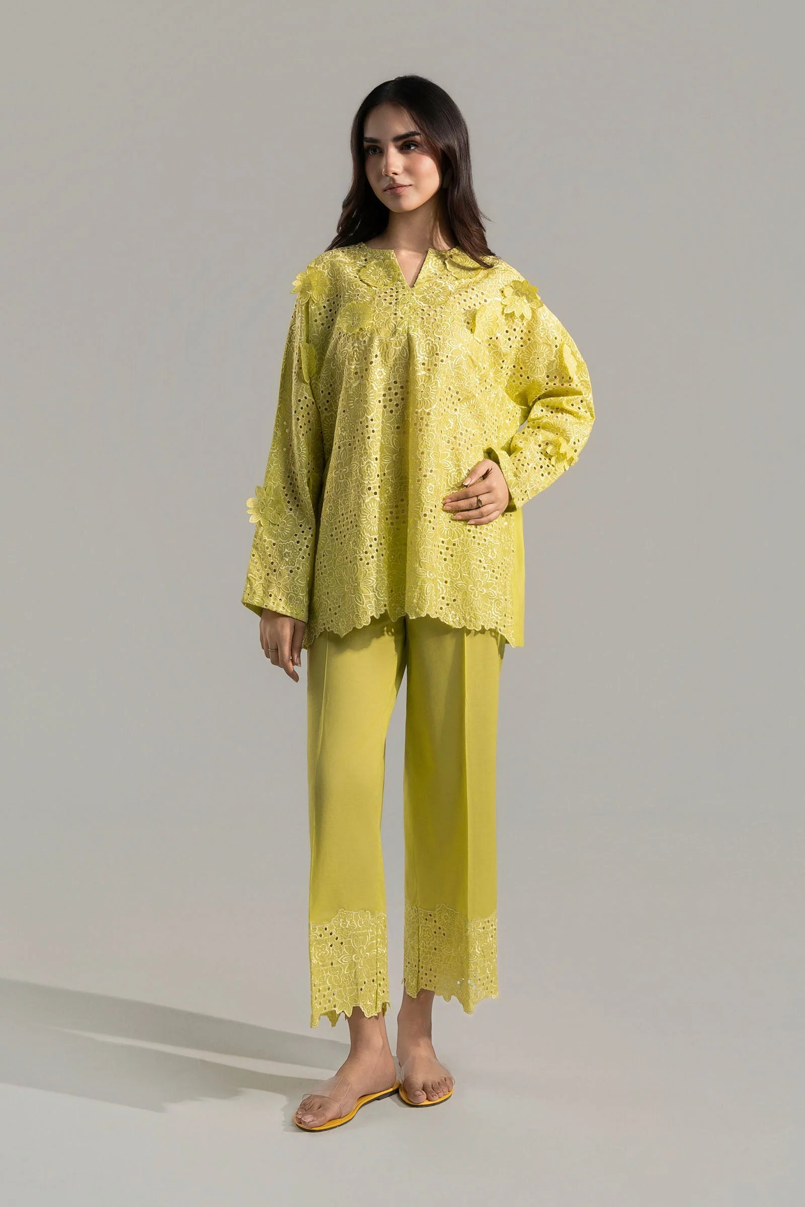 2 Pc Embroidered Lawn Suit - Image 8
