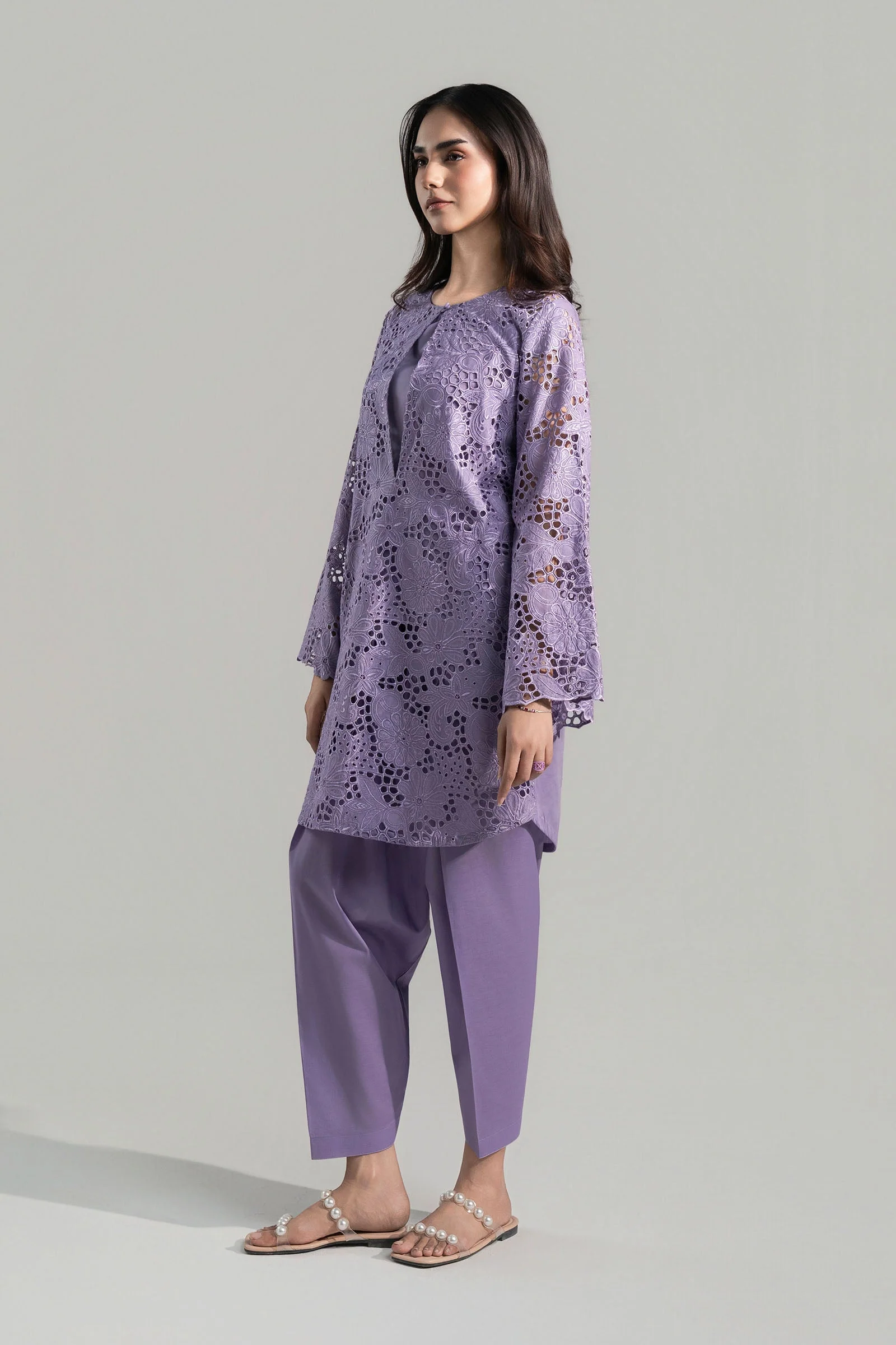 2 Pc Embroidered Lawn Suit - Image 3