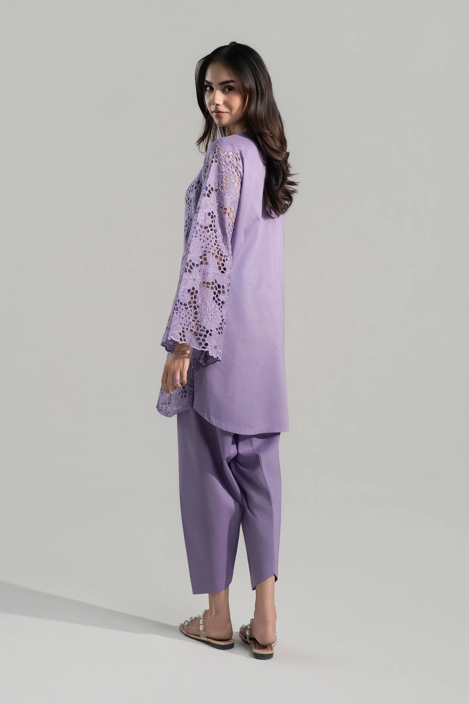 2 Pc Embroidered Lawn Suit - Image 5