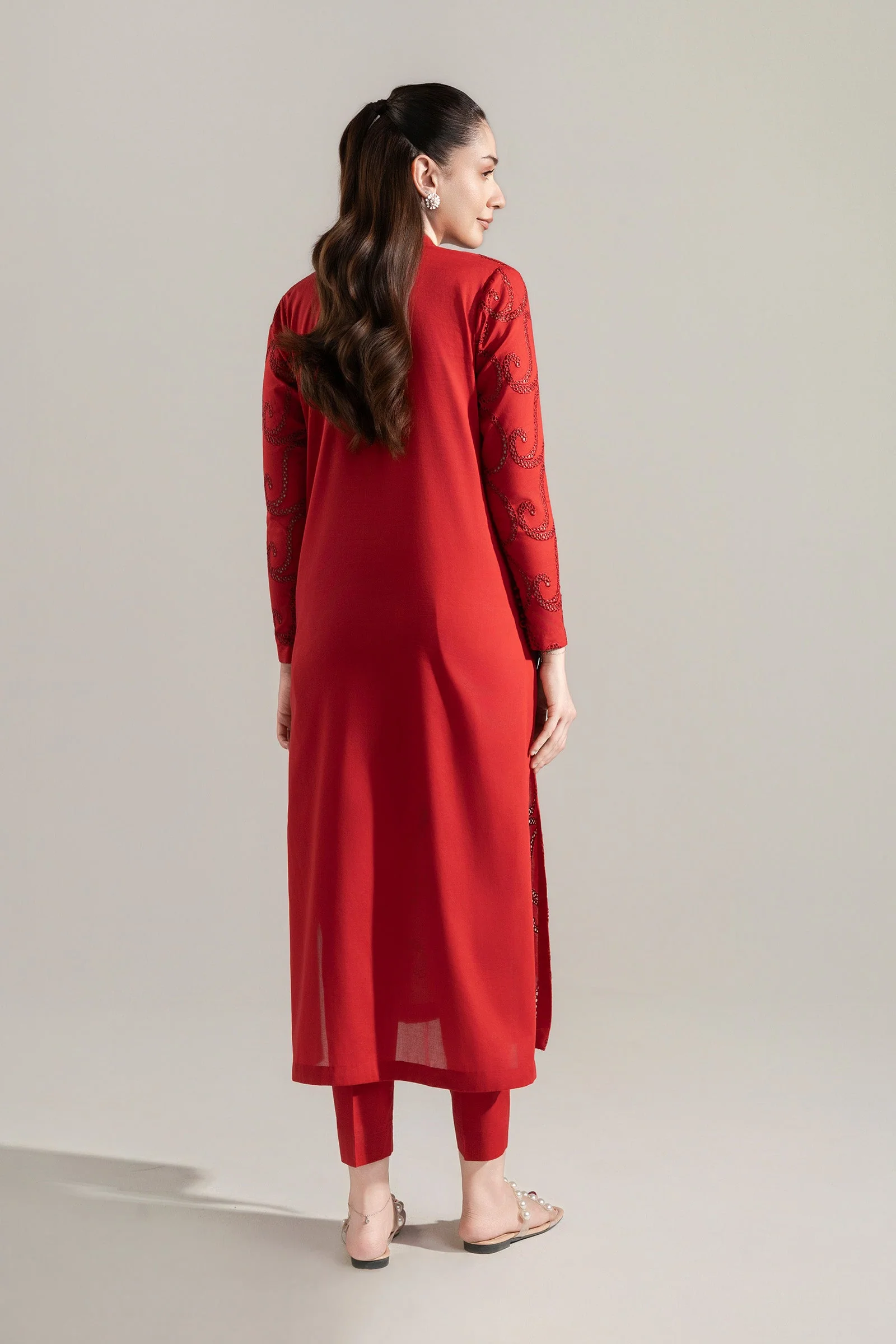 2 Pc Embroidered Lawn Suit - Image 6