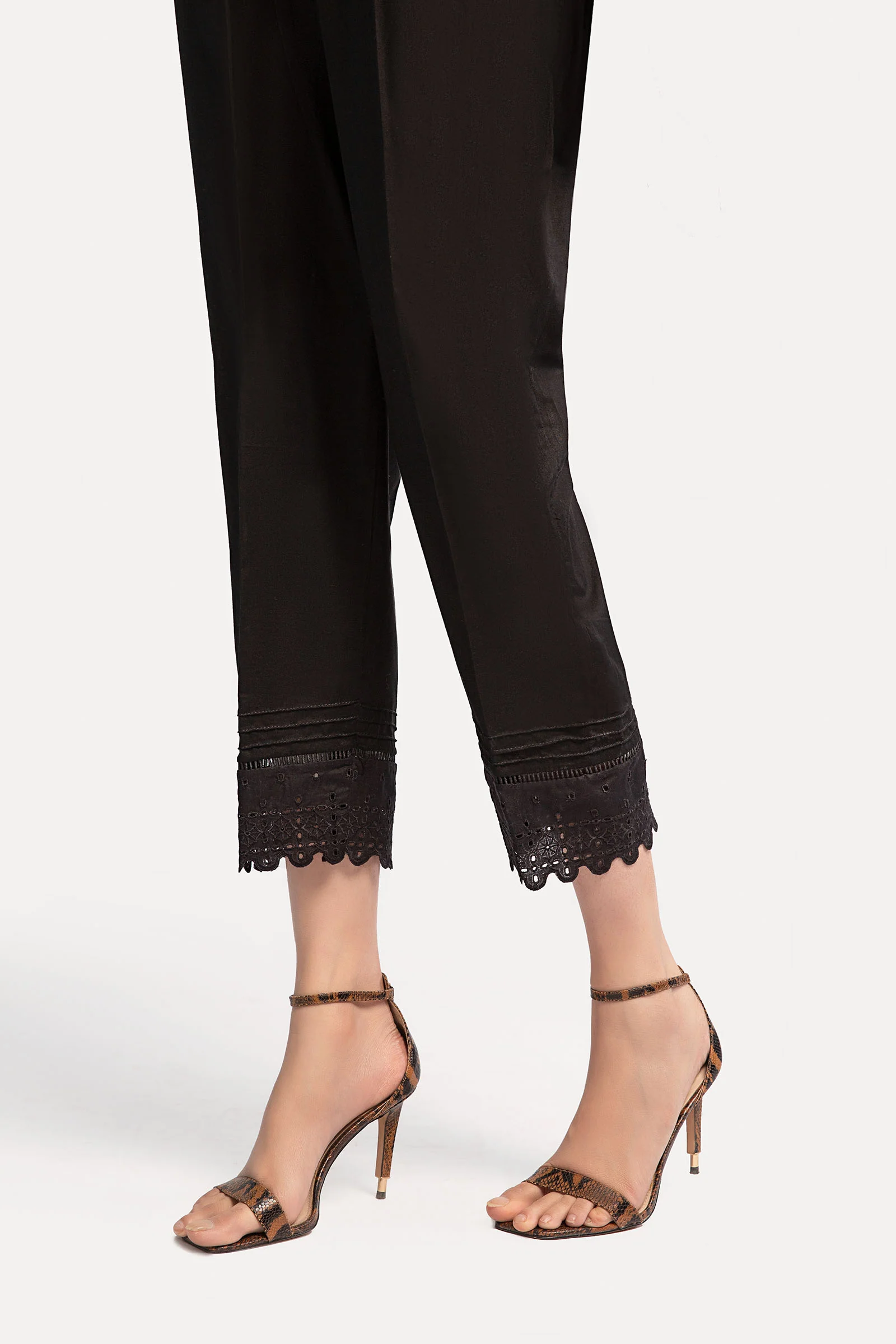 Embroidered Cambric Trouser | MB-EA23-165 - Image 2
