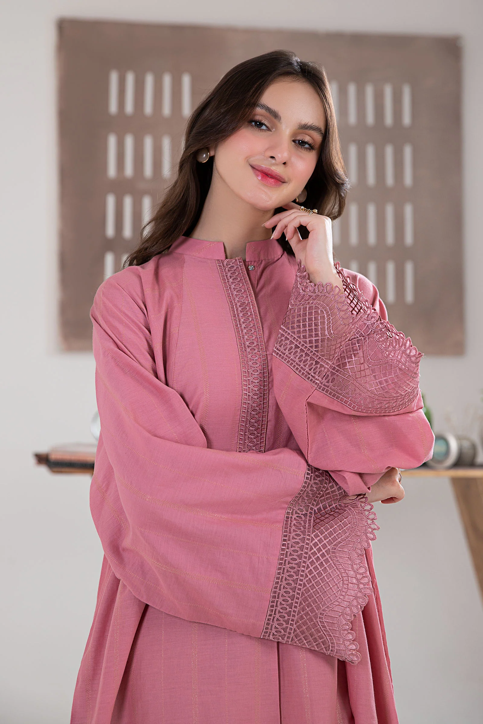 Embroidered Lawn Tunic - Image 2