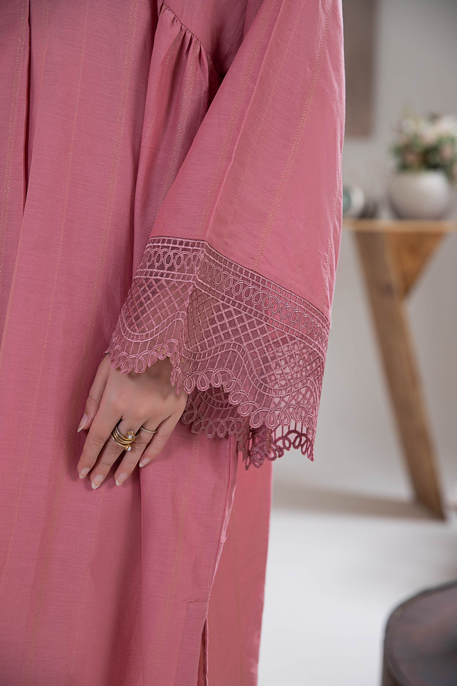 Embroidered Lawn Tunic - Image 3