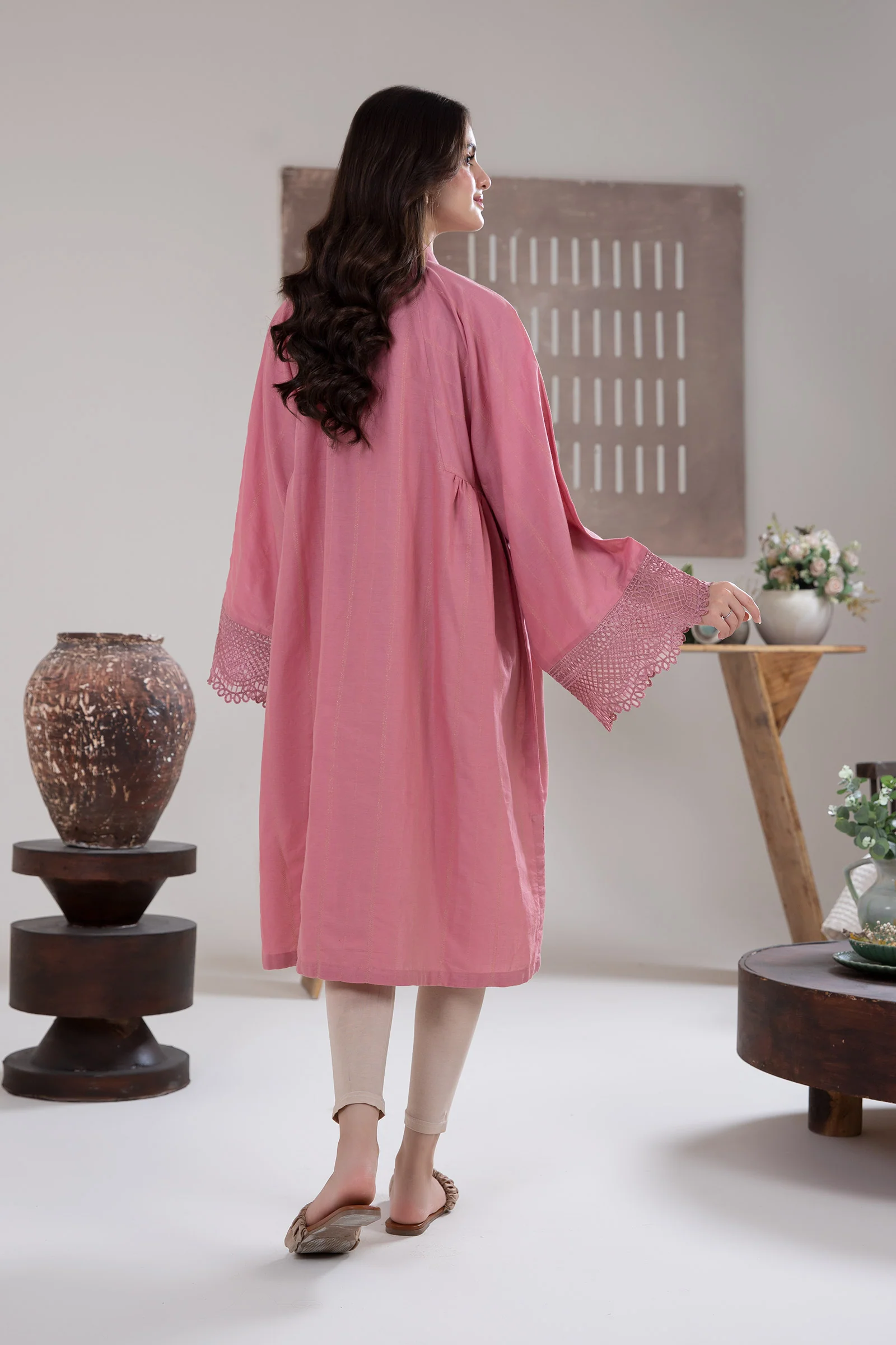 Embroidered Lawn Tunic - Image 6