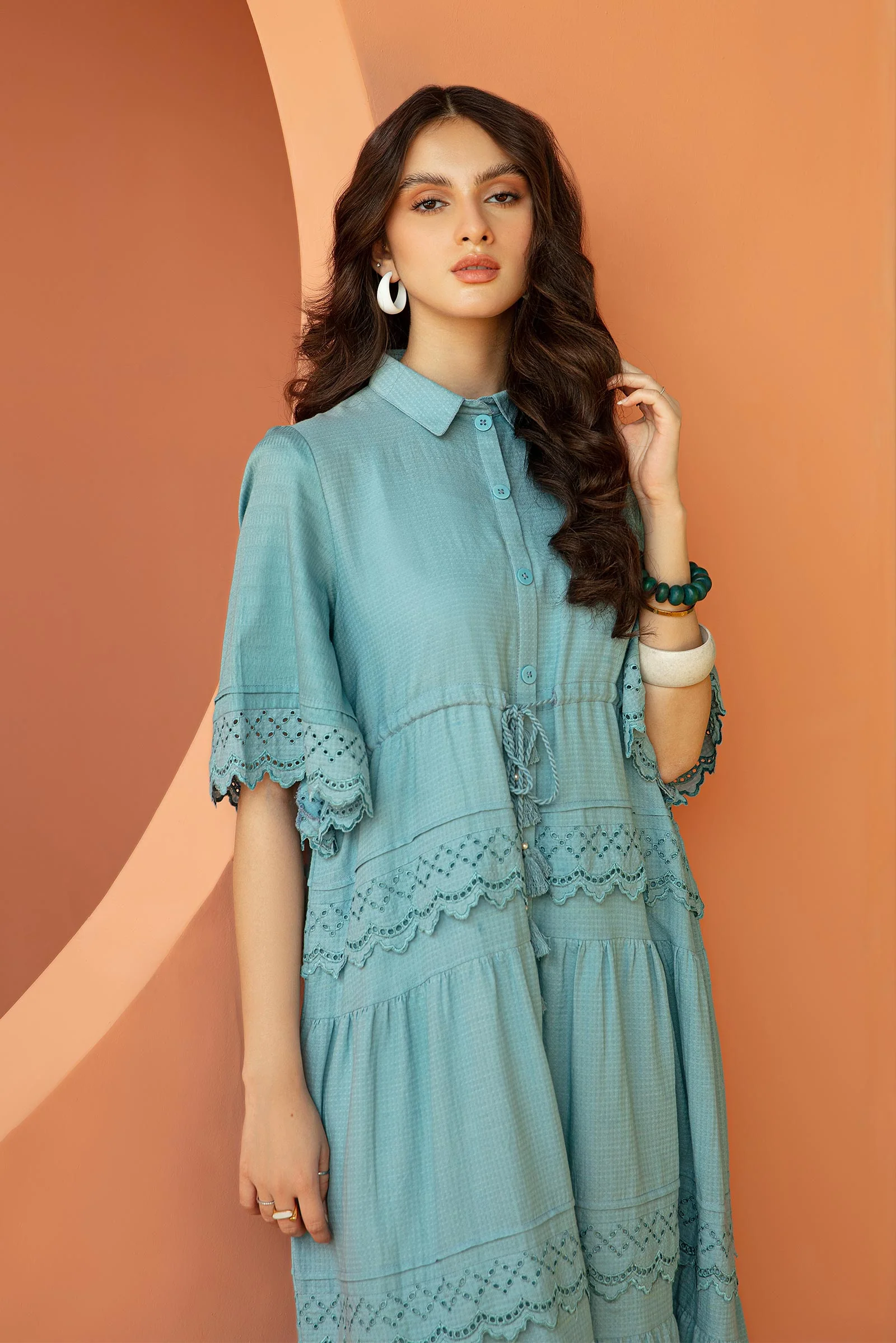Shirt Powder Blue MB-EA23-90 - Image 2